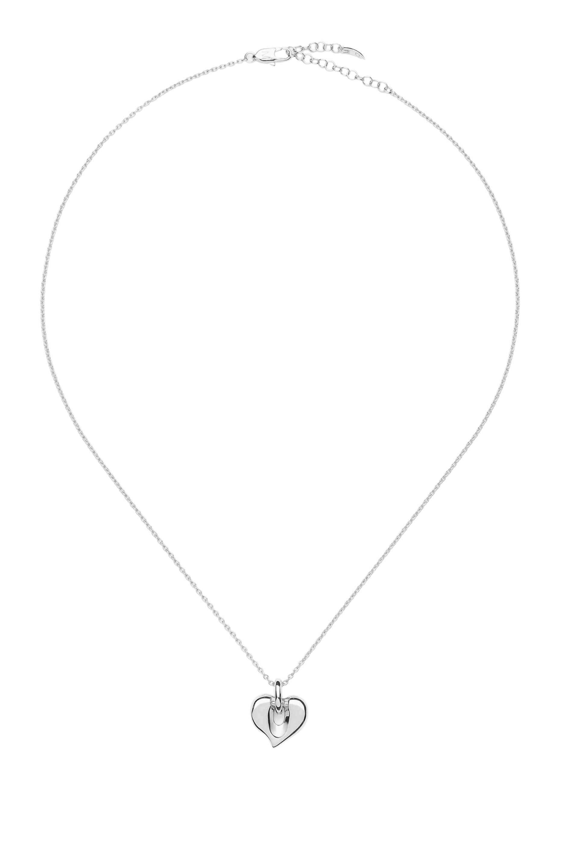 Molten Heart Pendant Necklace