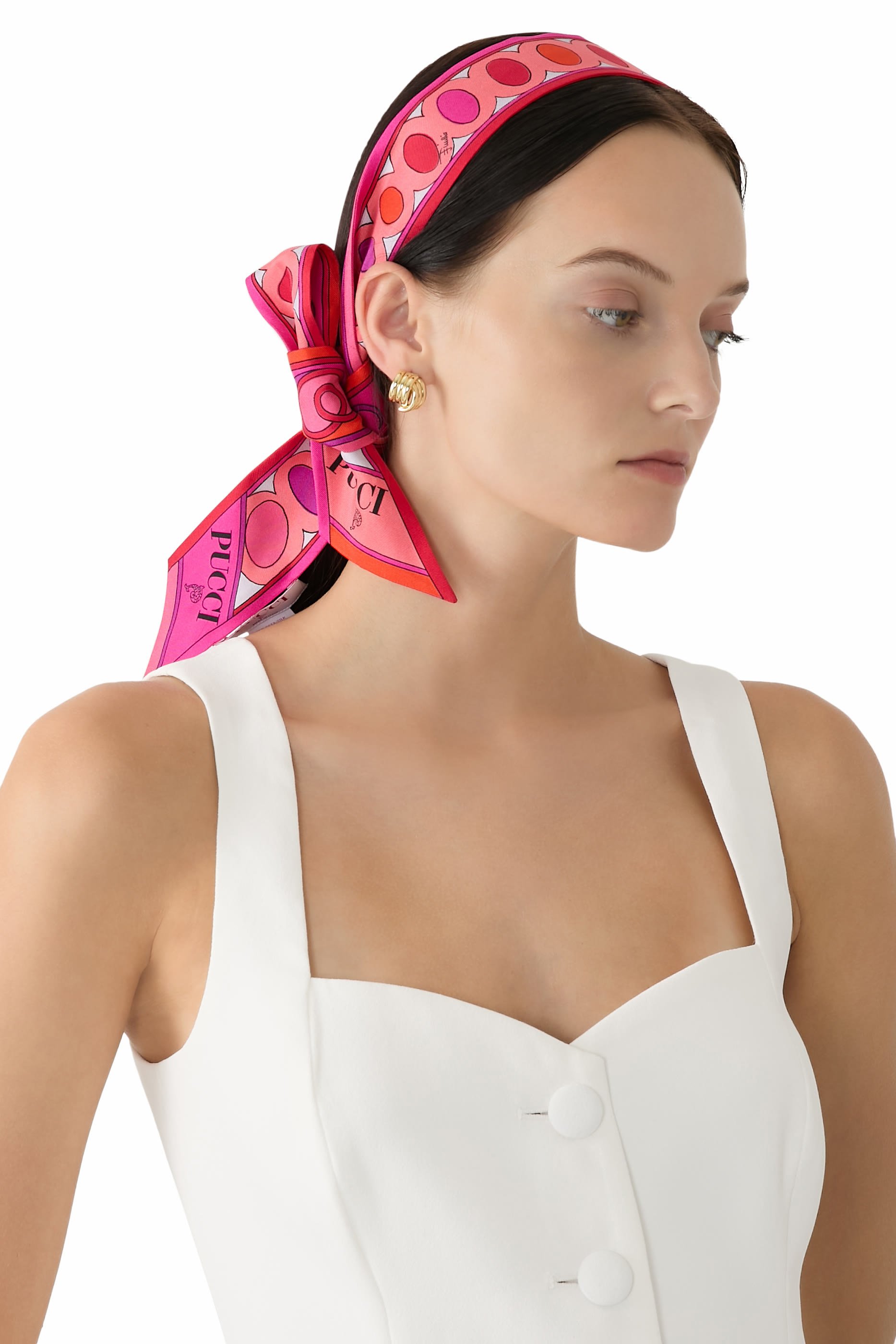 Printed Silk-Twill Scarf 