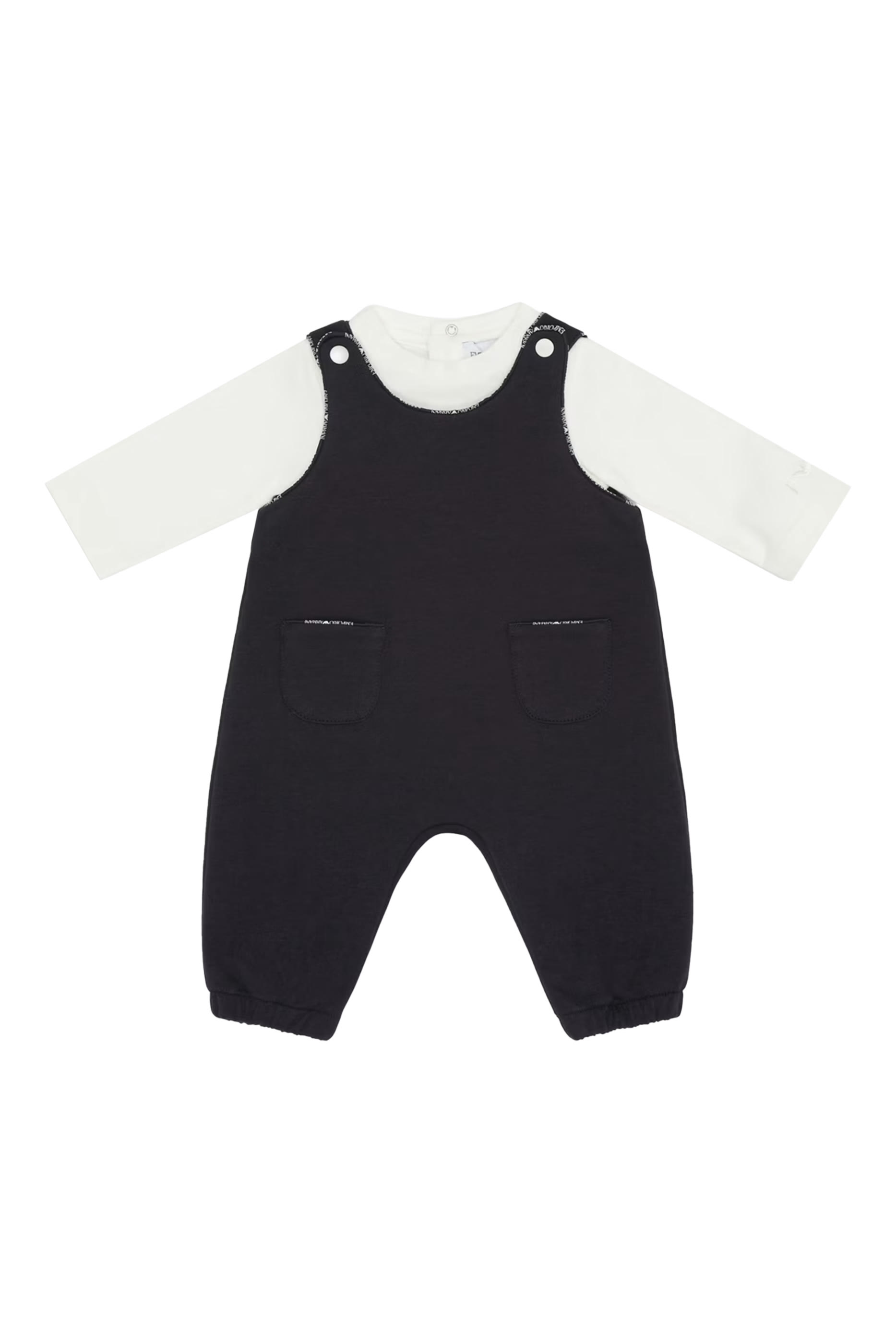 Kids Romper + Dungarees Set