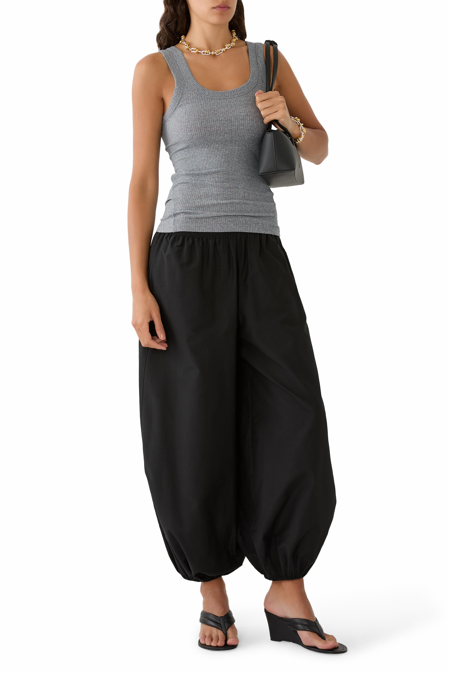The Essential Ribbed U-Neck Tank