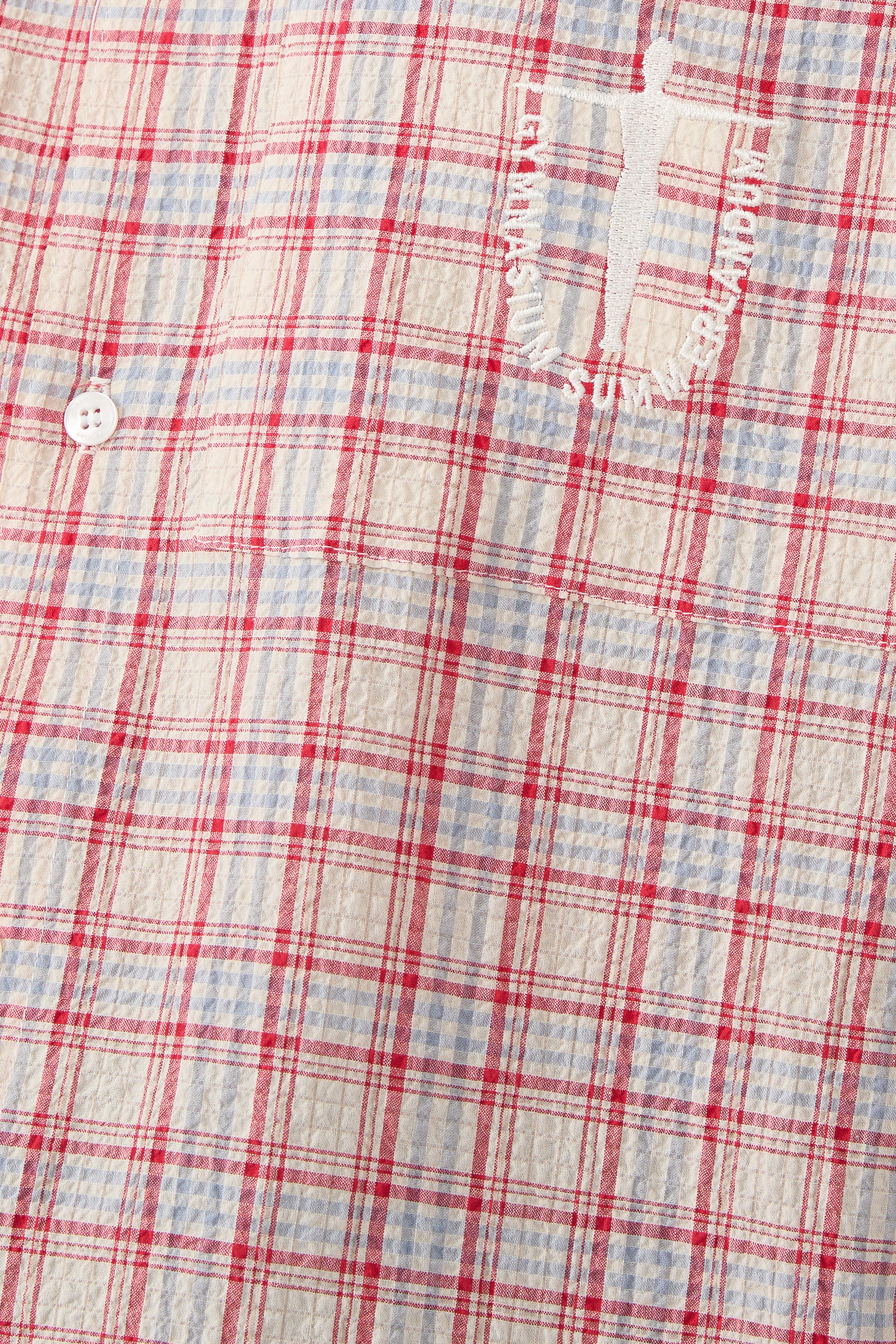 Plaid Summerlandum Cropped Shirt