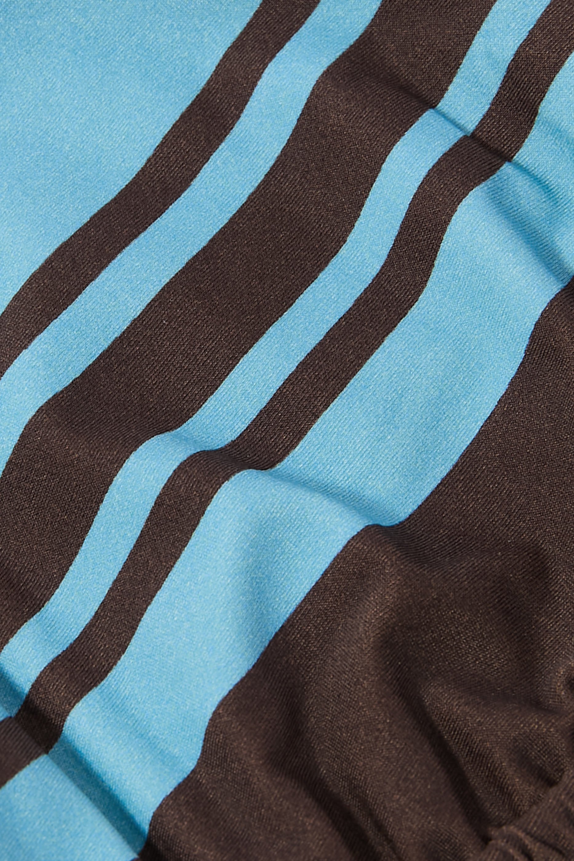  Rioja Striped Triangle Bikini Top 