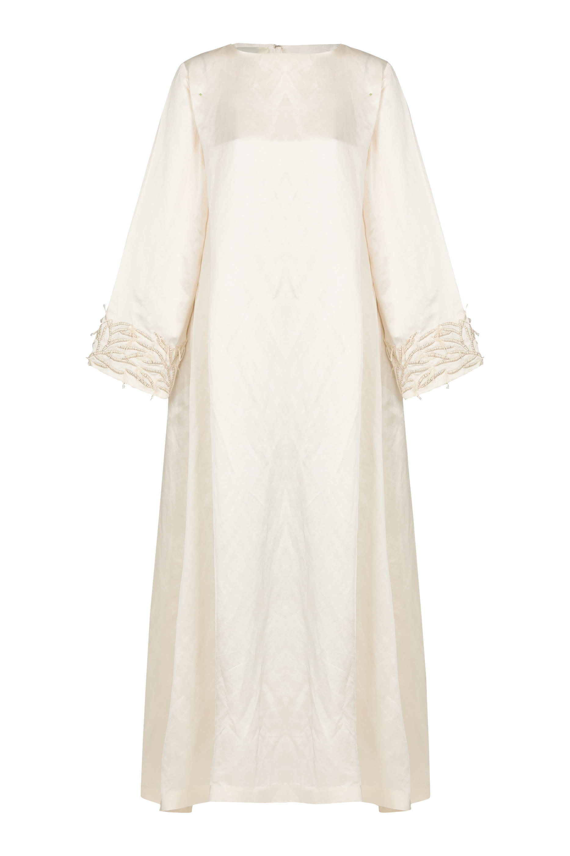 Embroidered Bell Sleeve Dress 