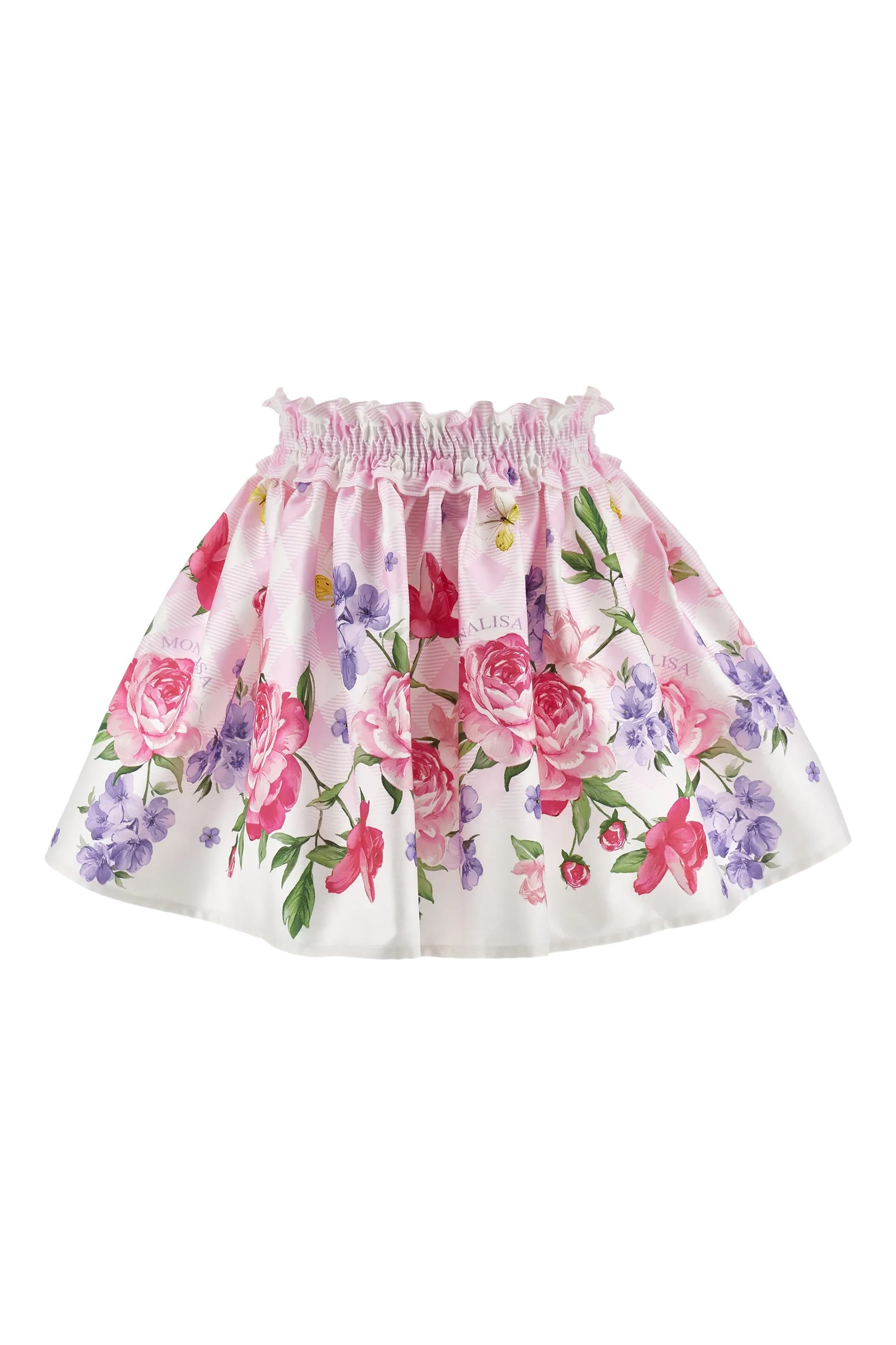 Kids Floral Print Skirt 