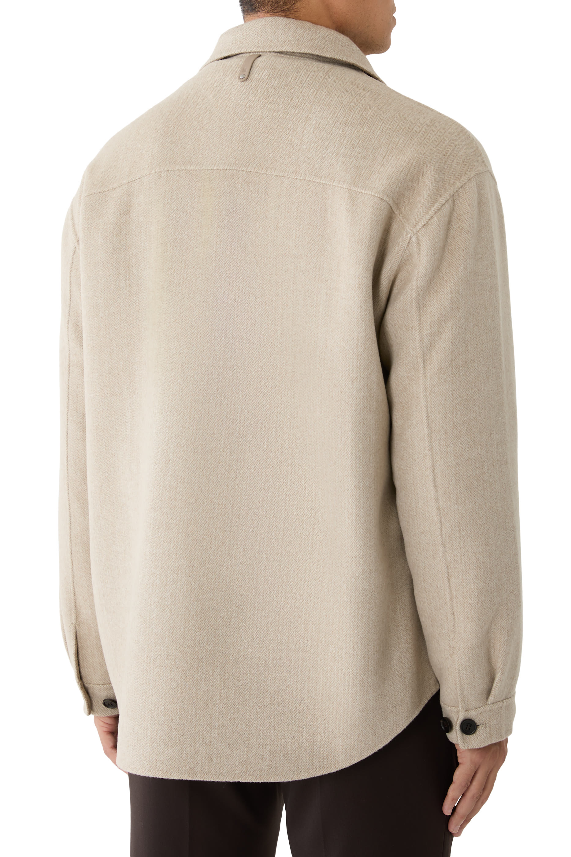 Emmanuel-HB Double-Face Wool Overshirt