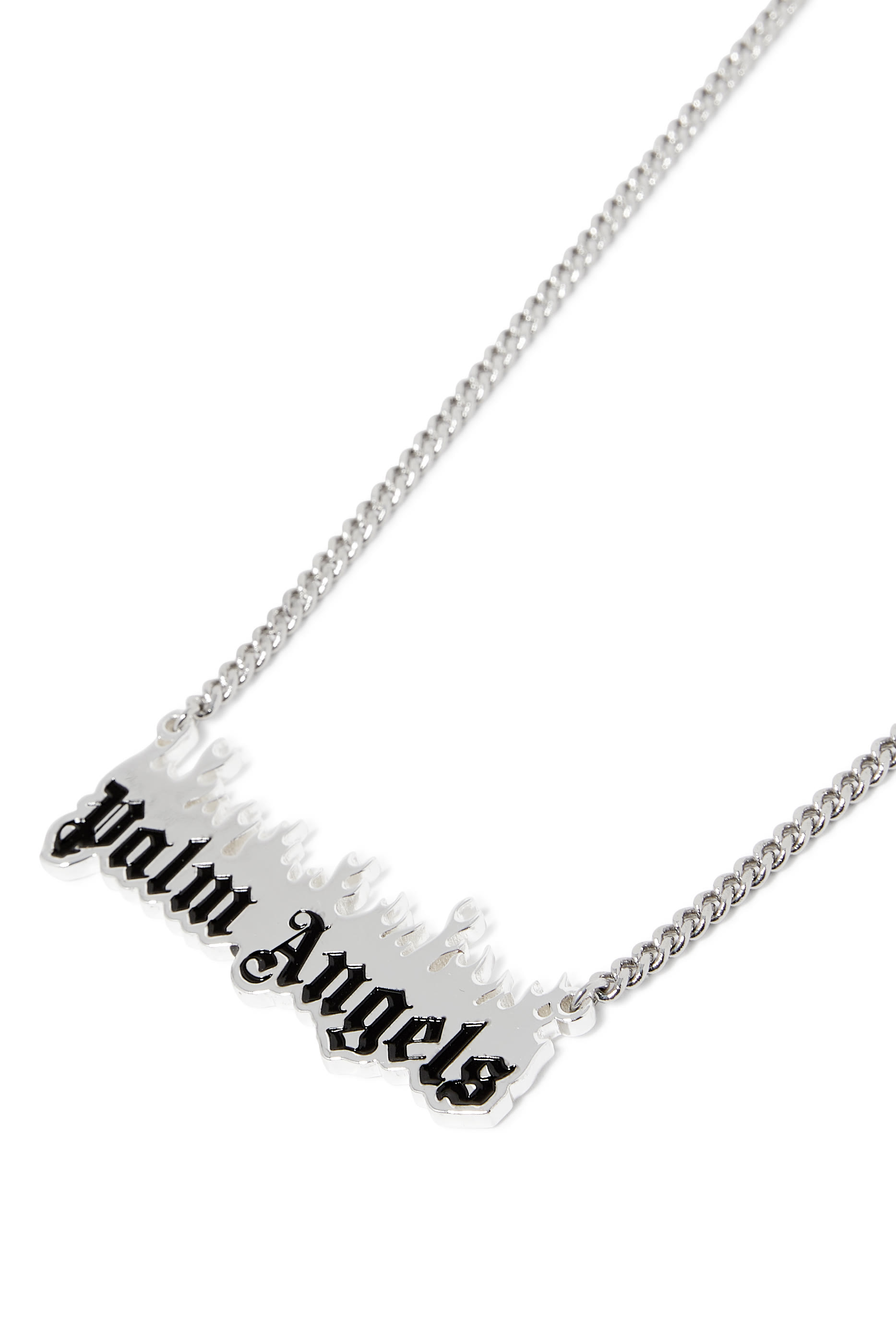 Burning Logo Necklace