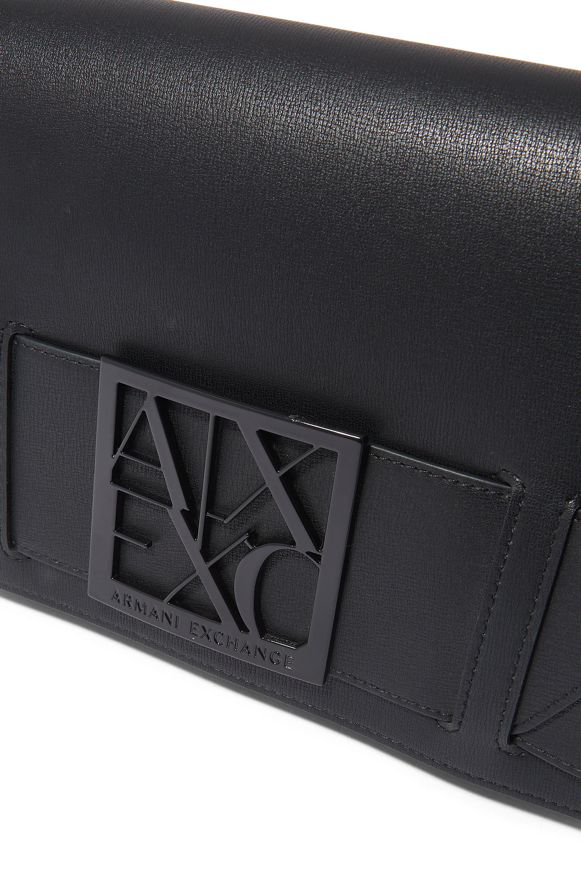 Macro Logo Messenger Bag