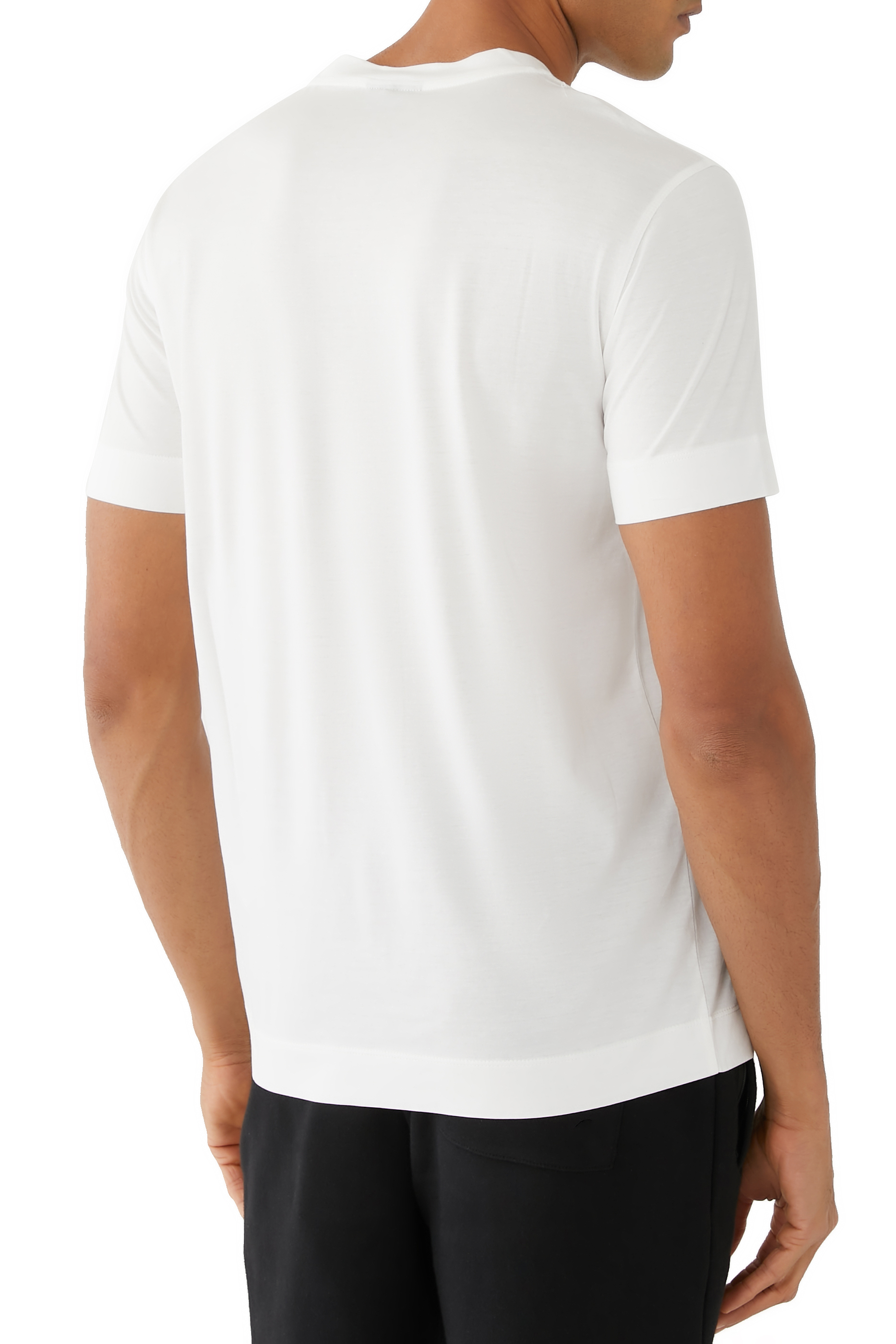 Logo-Print Crew Neck T-Shirt