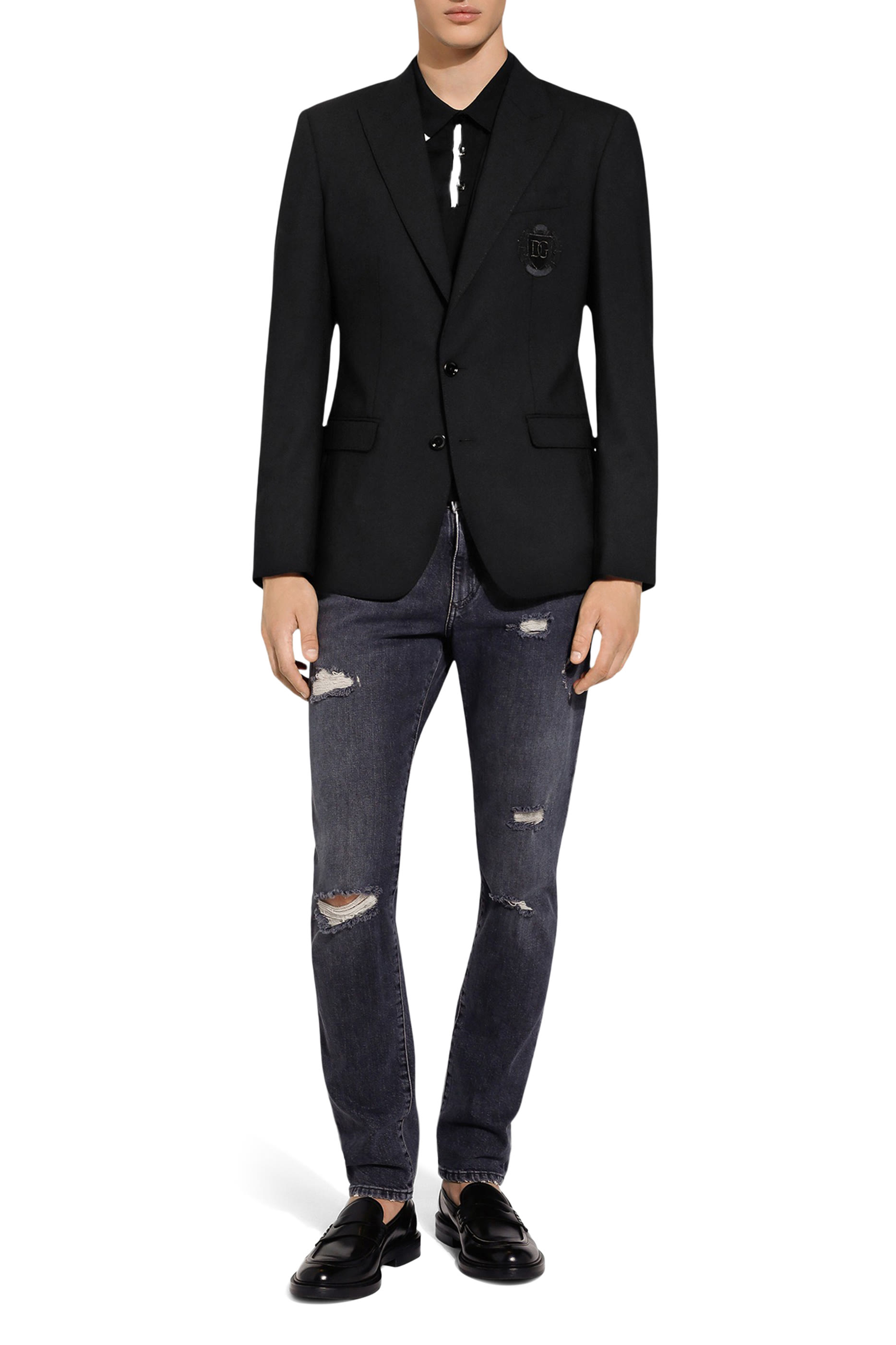 DG Logo Cotton Polo-Shirt