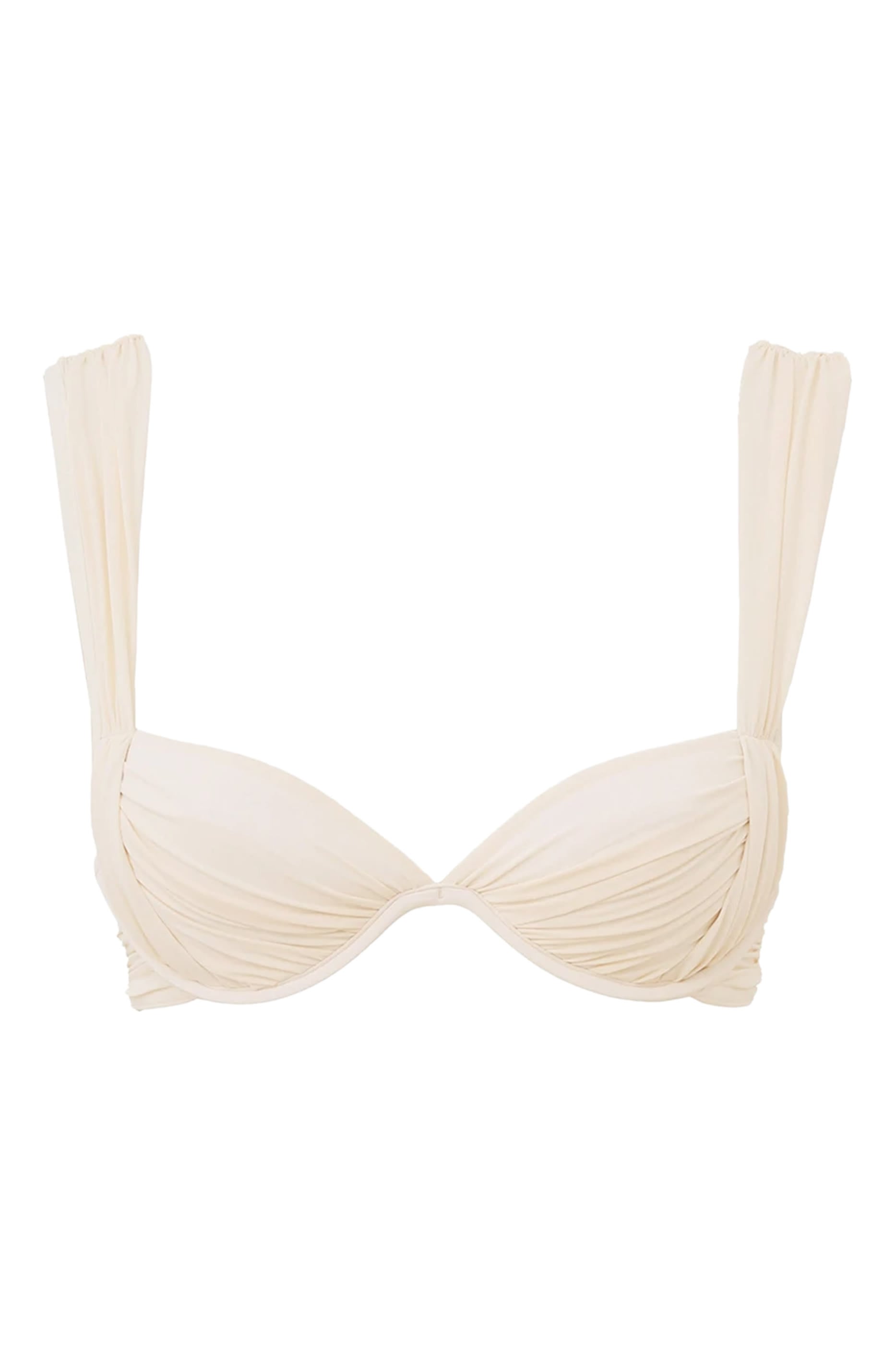 Roselight Drape Bikini Top 