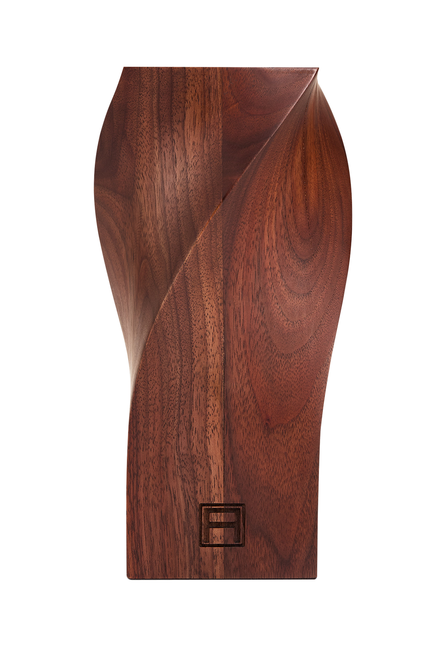 Twist Bookend – Wood