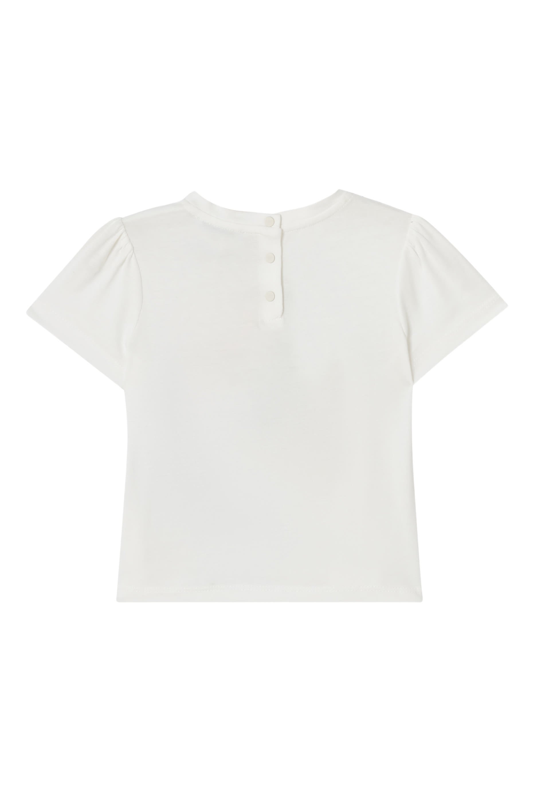 Kids Beach-Embroidered T-Shirt