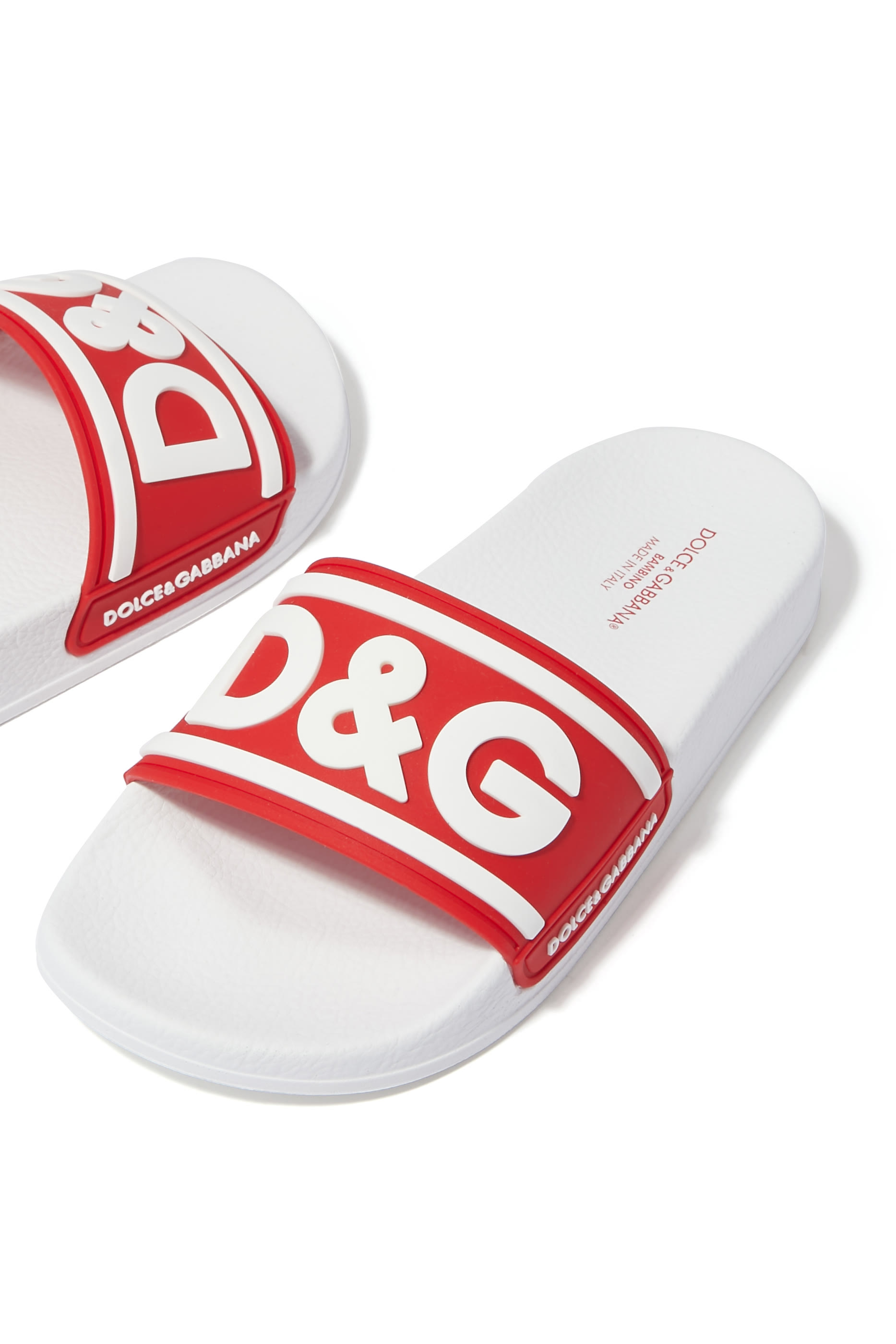 Kids DG Logo Rubber Slides