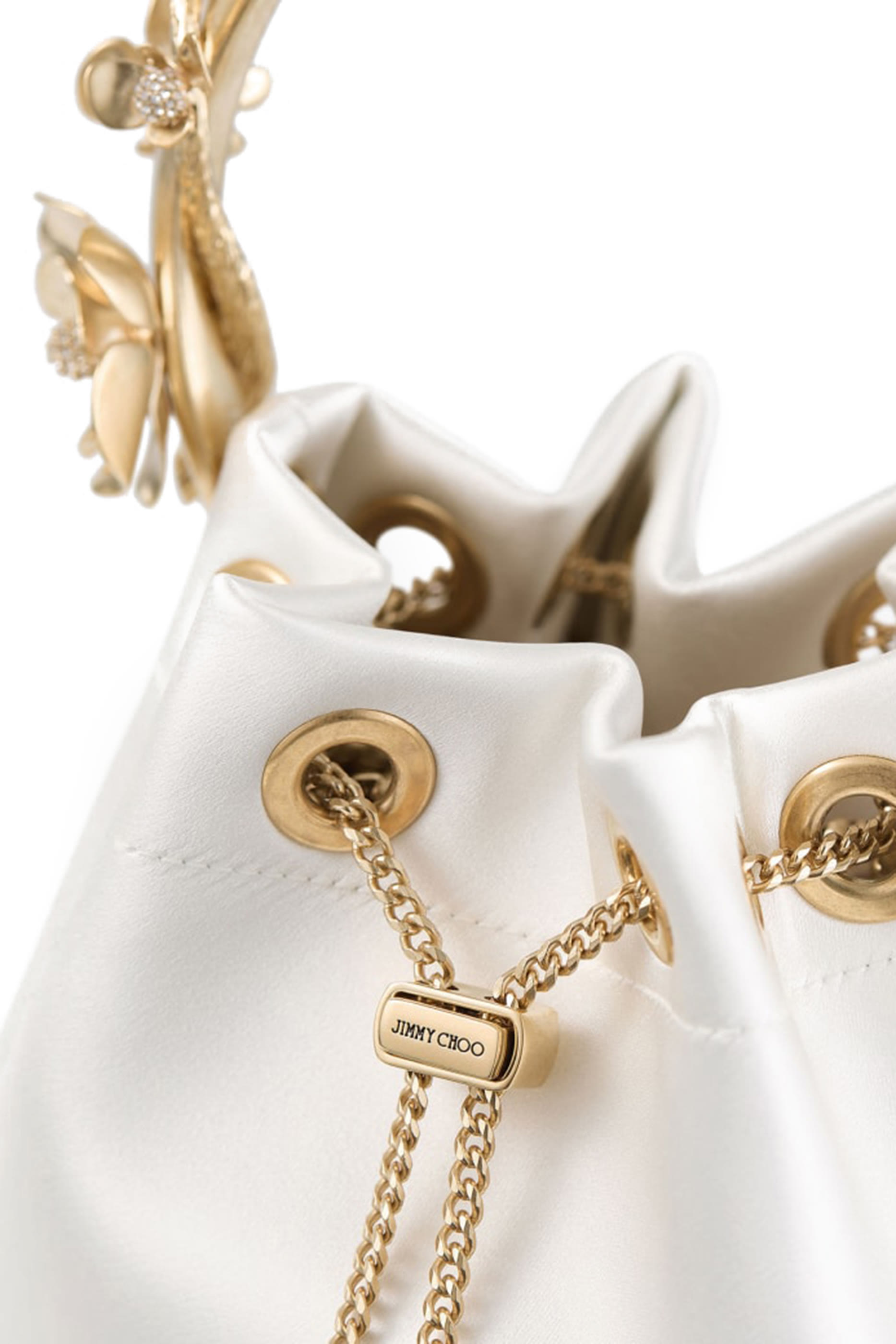 Bon Bon Satin Flower Bag