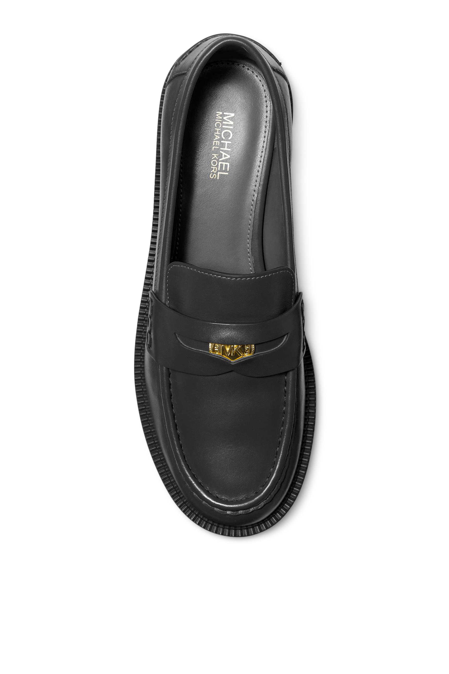 Logo Leather Loafers