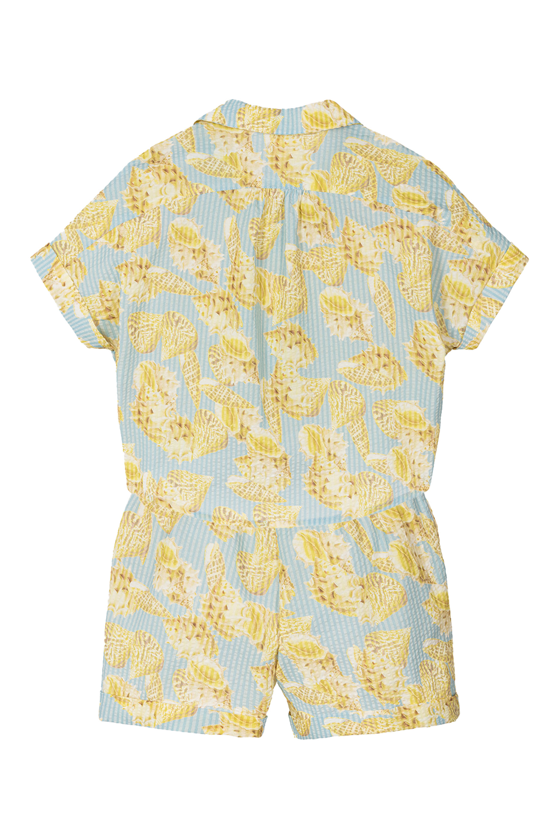 Kids Printed Shirt and Shorts Set
