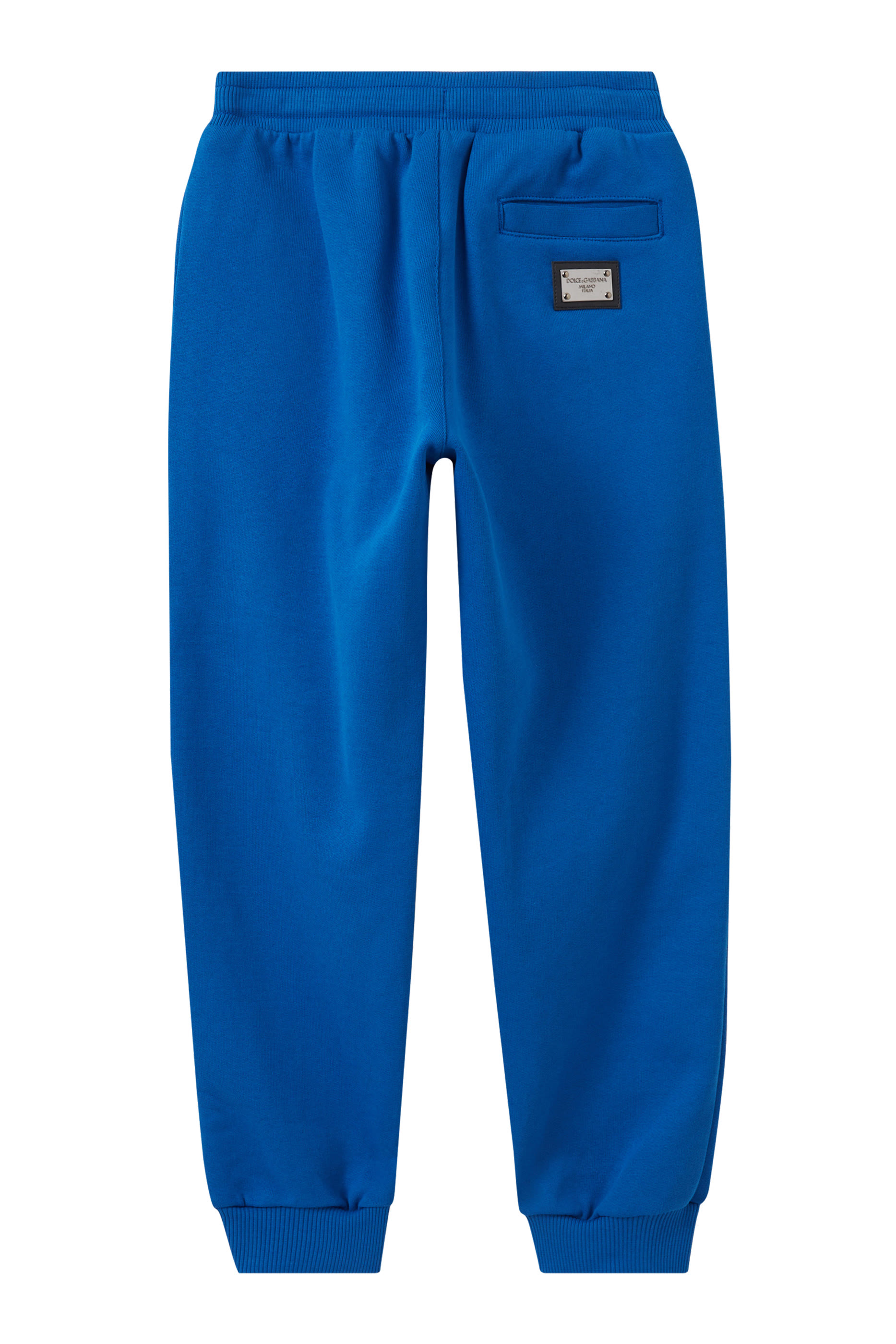 Logo Plaque Cotton Sweatpants
