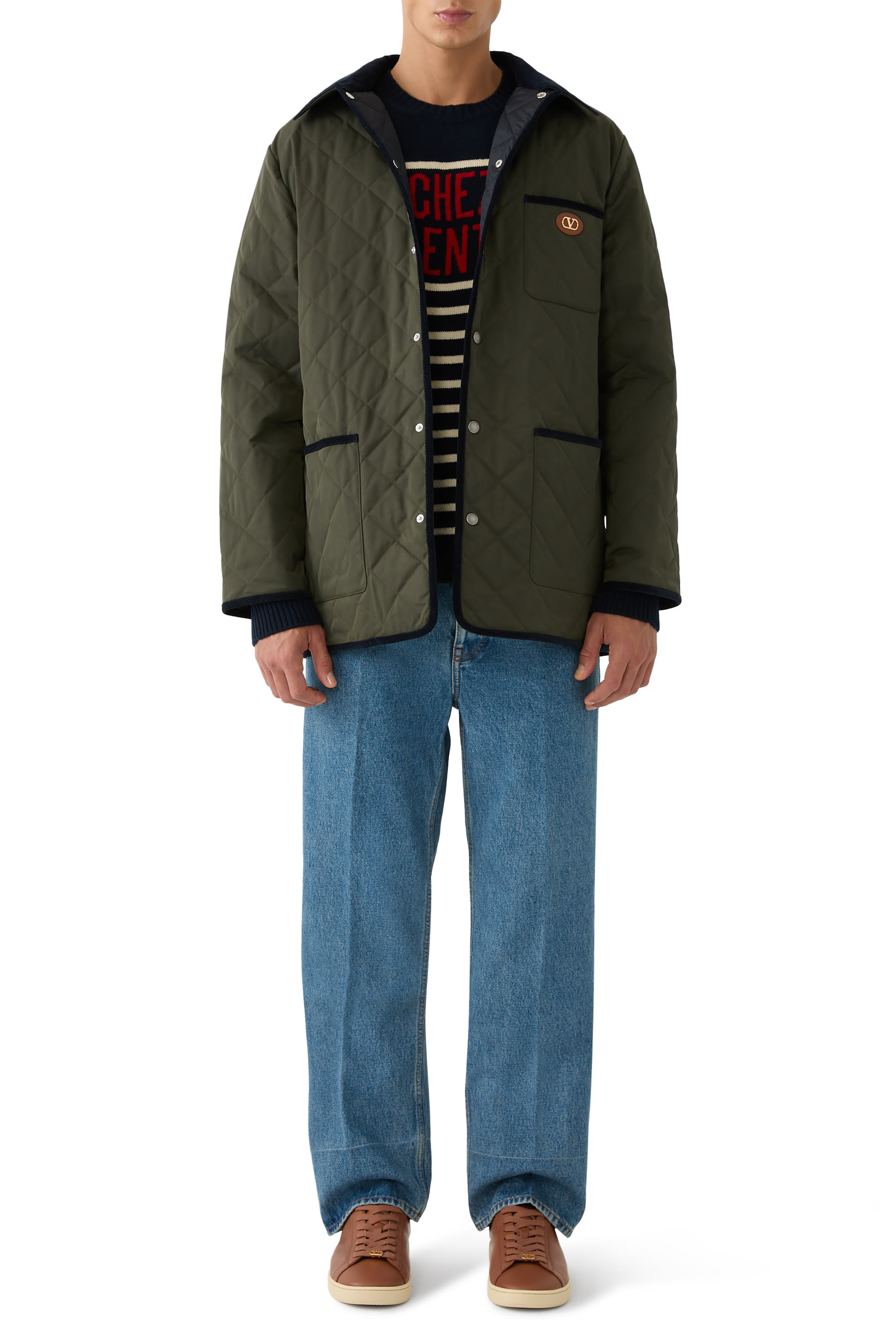 VLogo Quilted Jacket