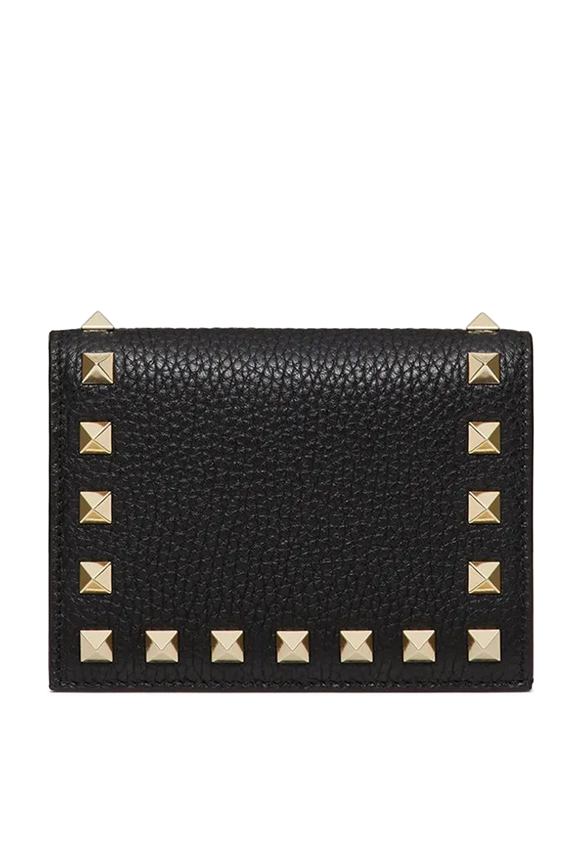  Rockstud Leather Wallet