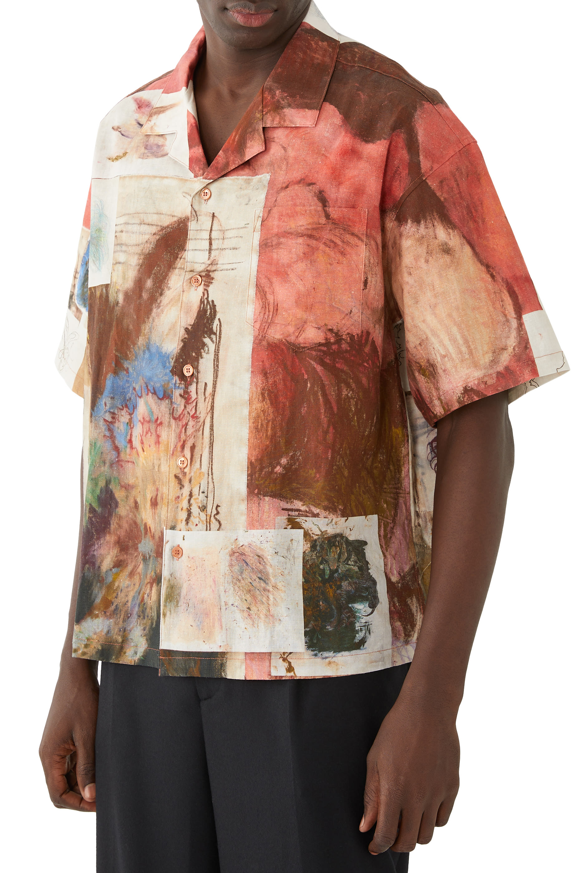 Wallflower Camp Collar Shirt