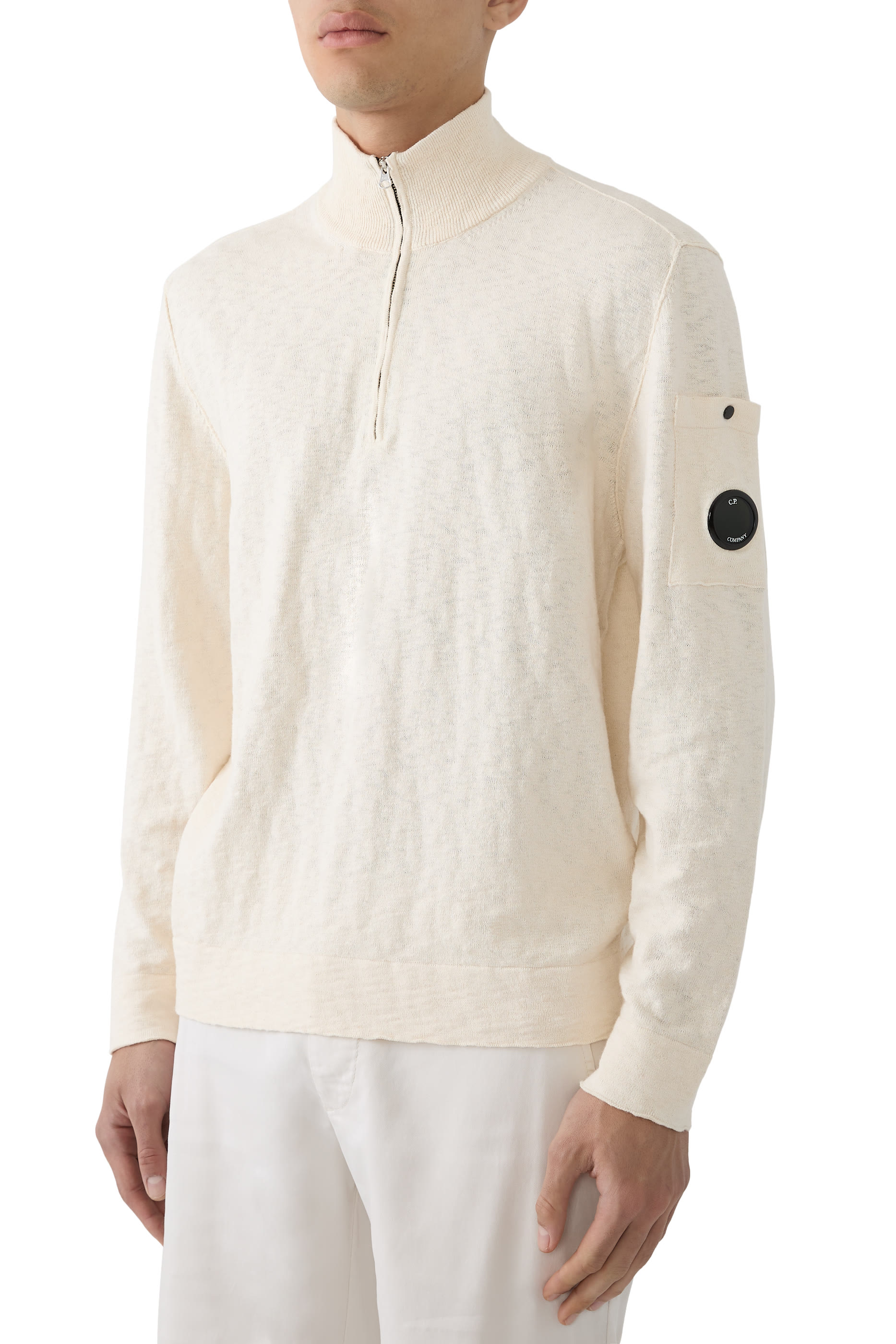 Half Zip Knit Sweater