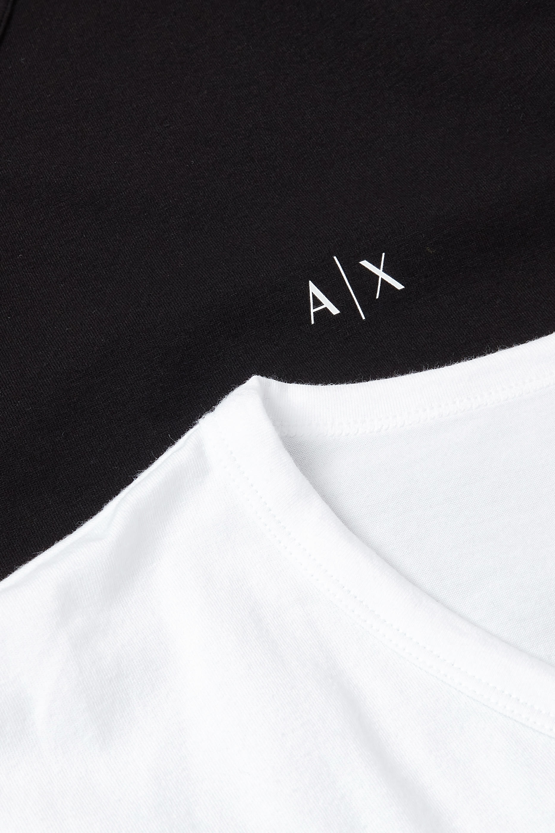 Logo Print V-Neck T-Shirt, Pack of 2