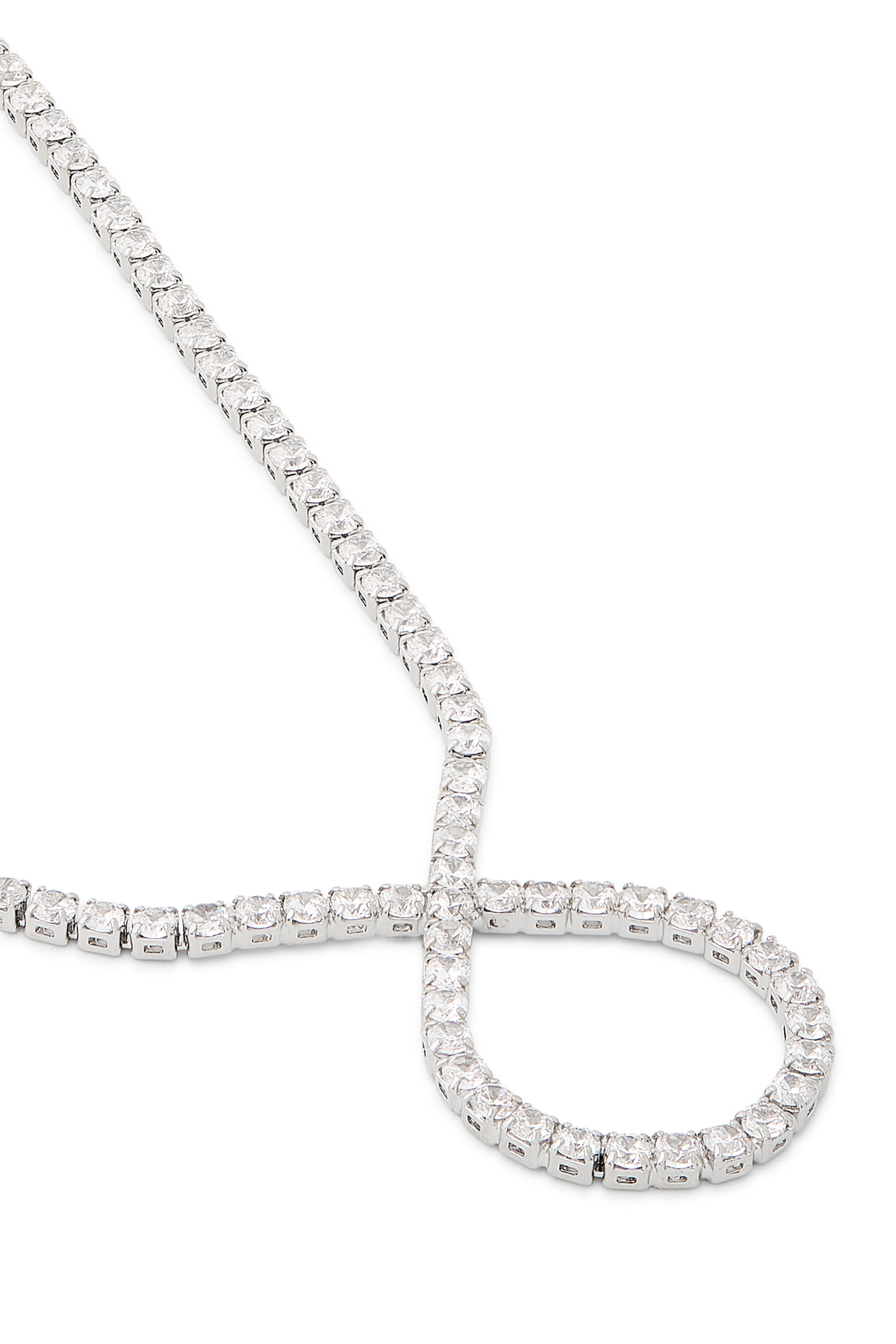 Twisted Tennis Necklace