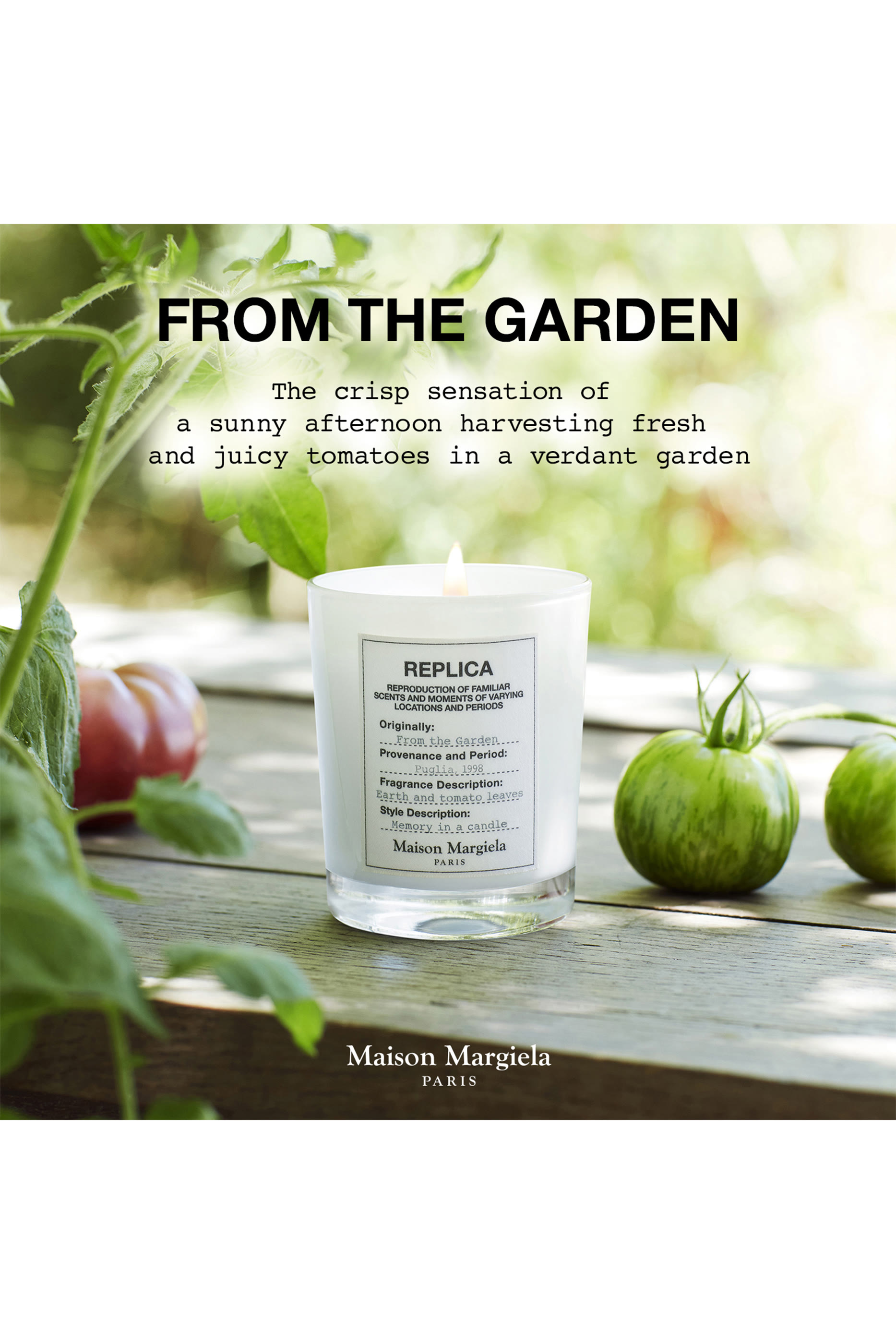 Replica From The Garden Candle