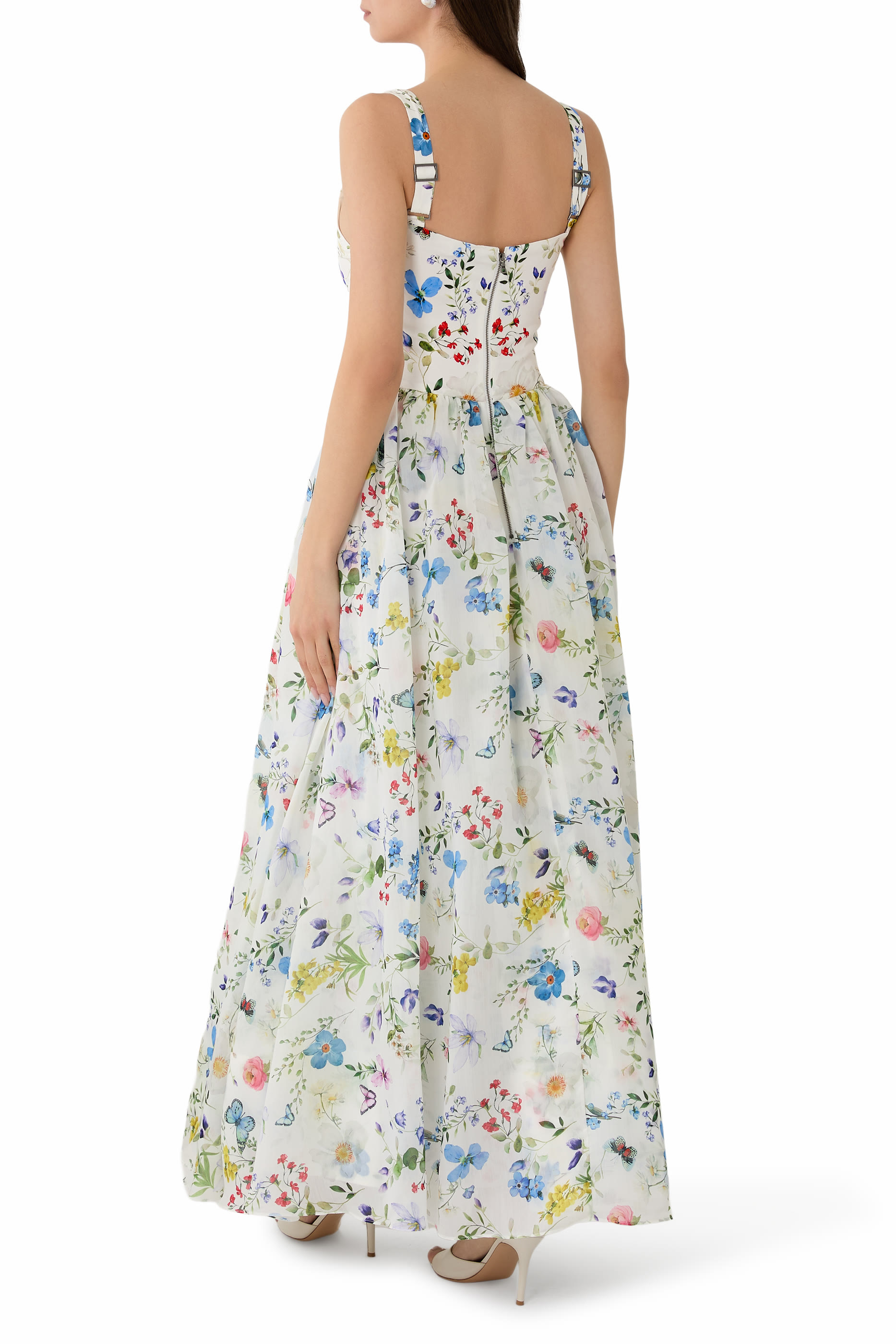 Polly Flared Midi Dress