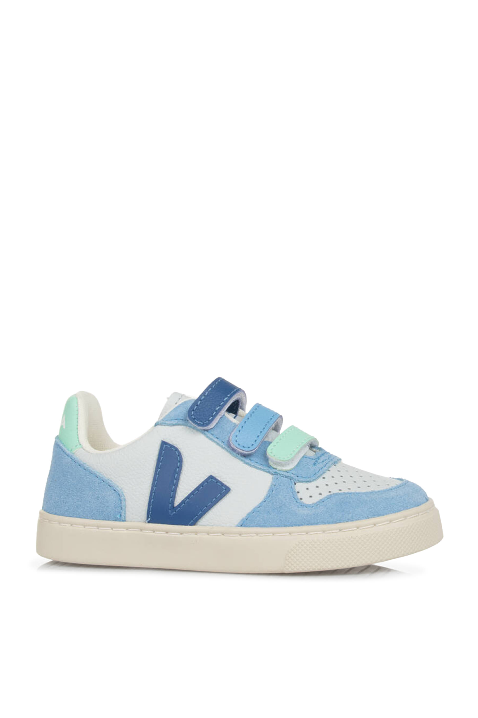 Kids V-10 Leather Sneakers