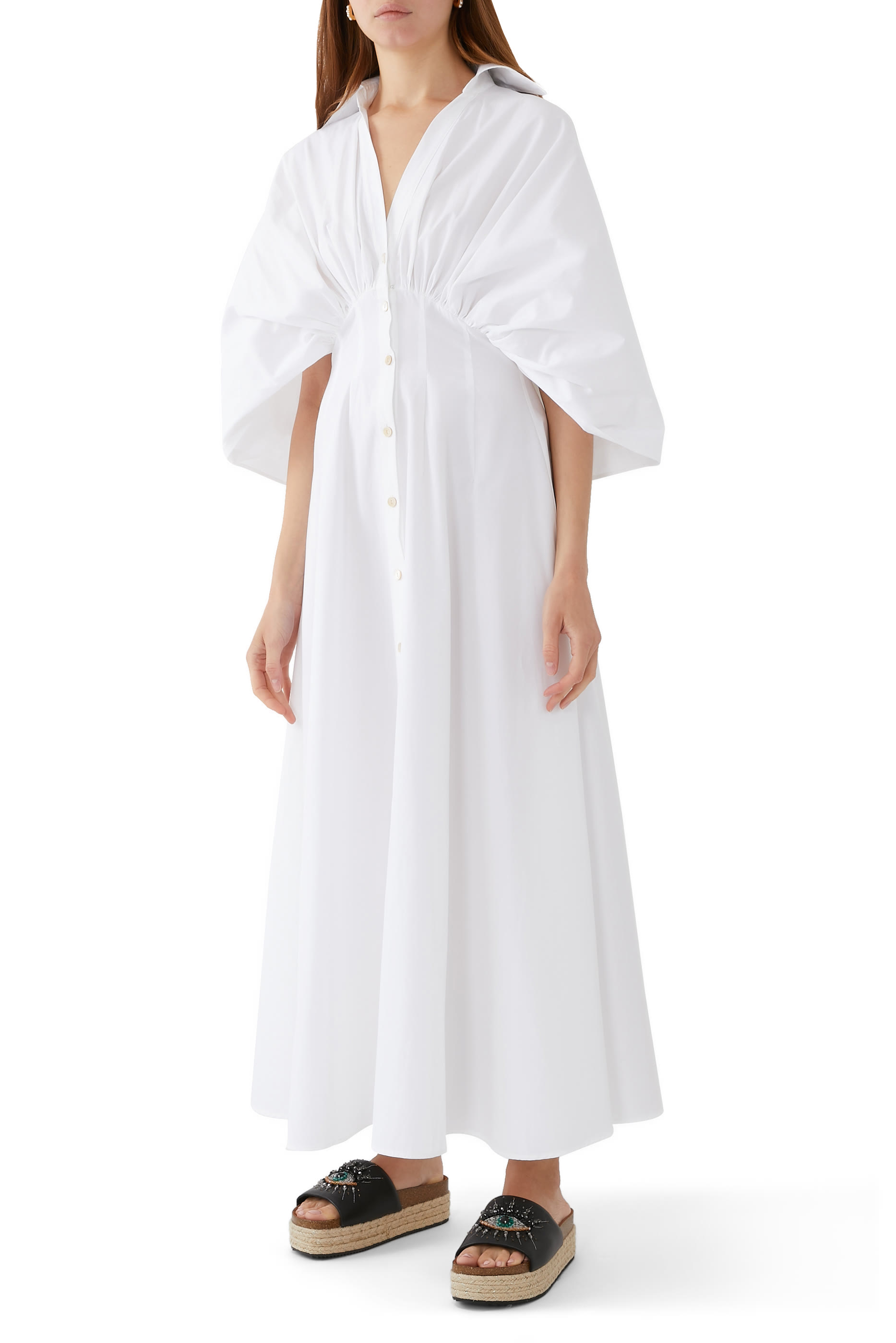 Kensington Eye 40 Leather Platform Sandals