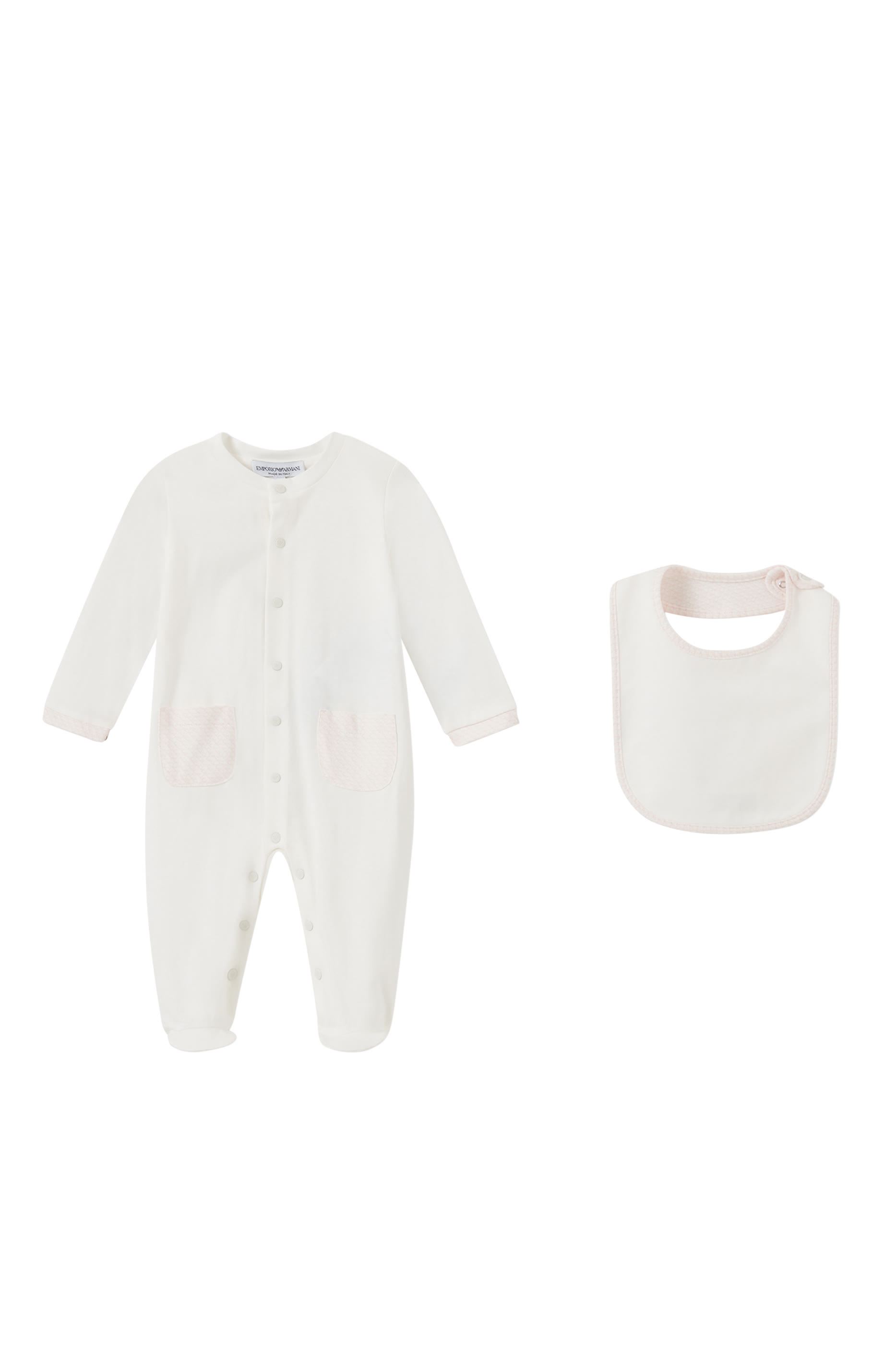 Logo Jumpsuit & Bib Set