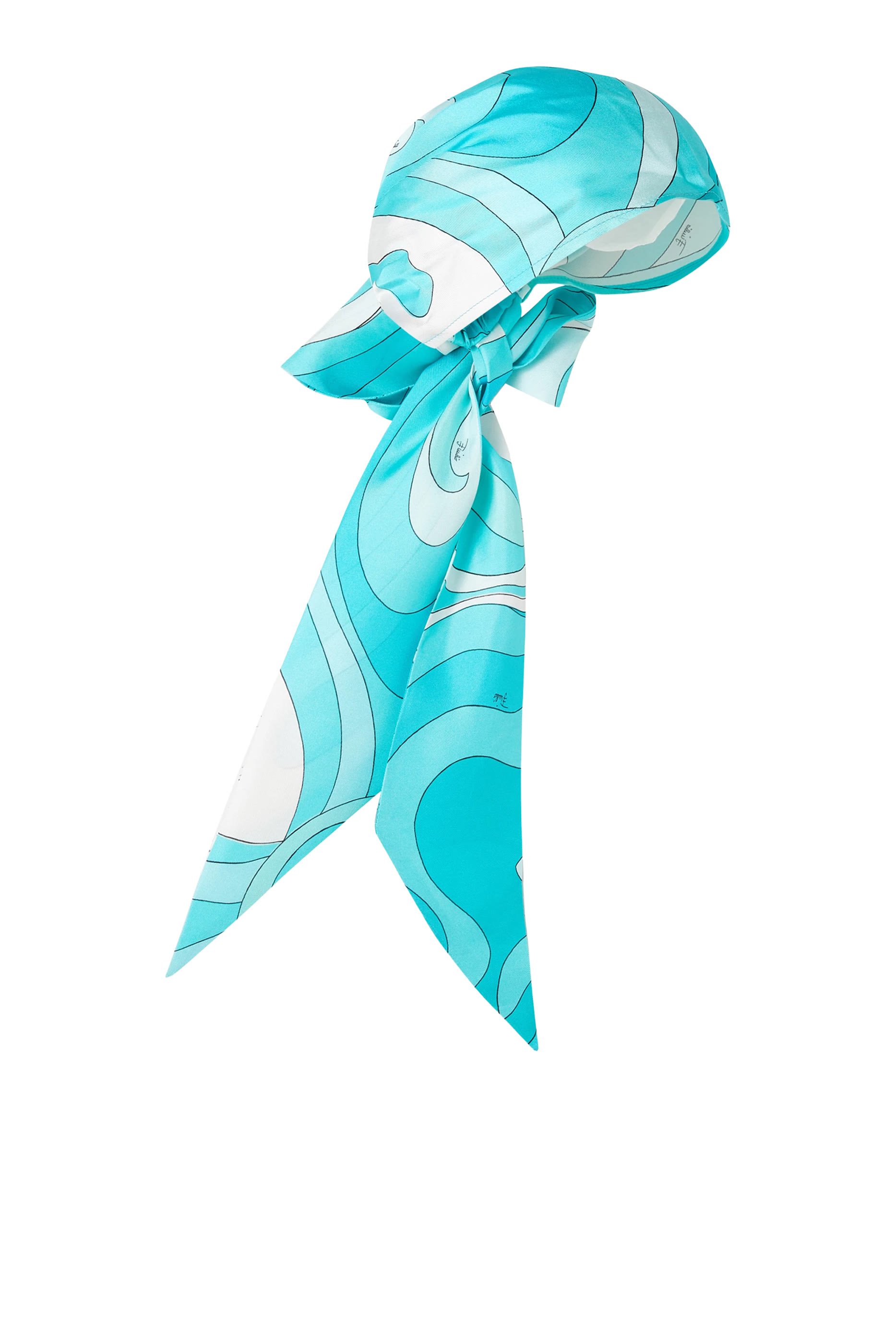 Marmo Print Bandana Hat 