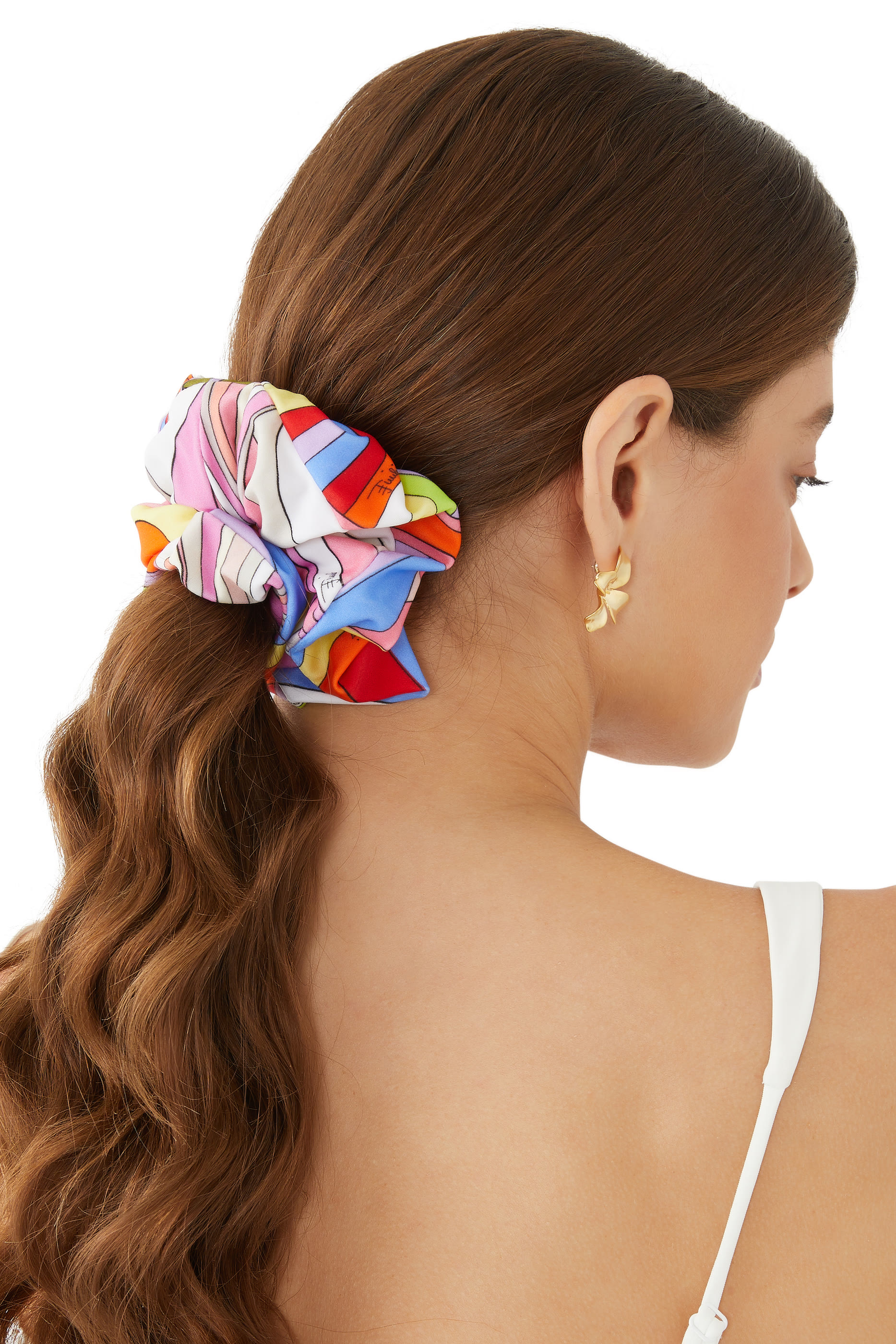 Iride-Print Hair Tie