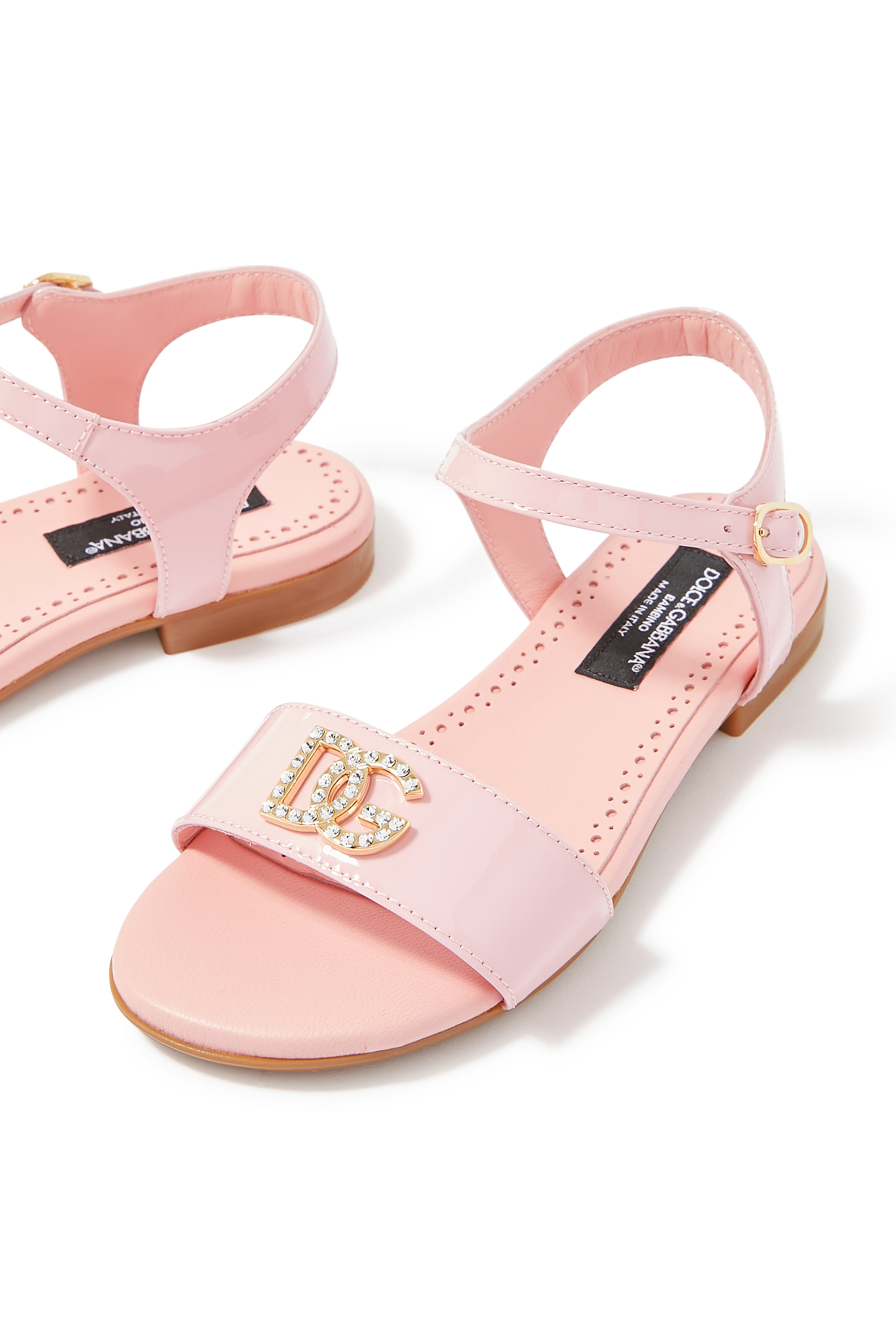 Kids Patent Leather Sandals