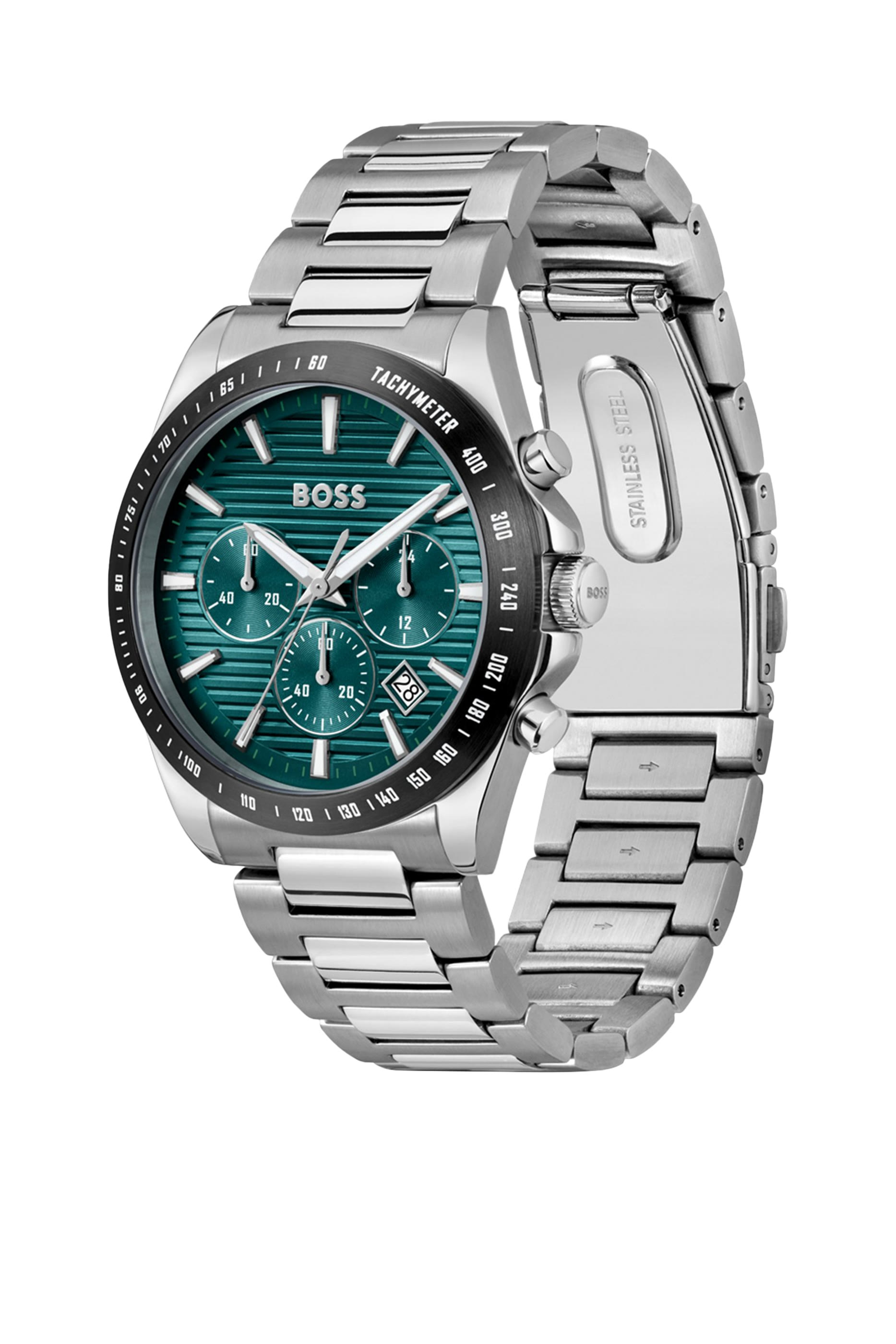Strike Link-Bracelet Chronograph Watch