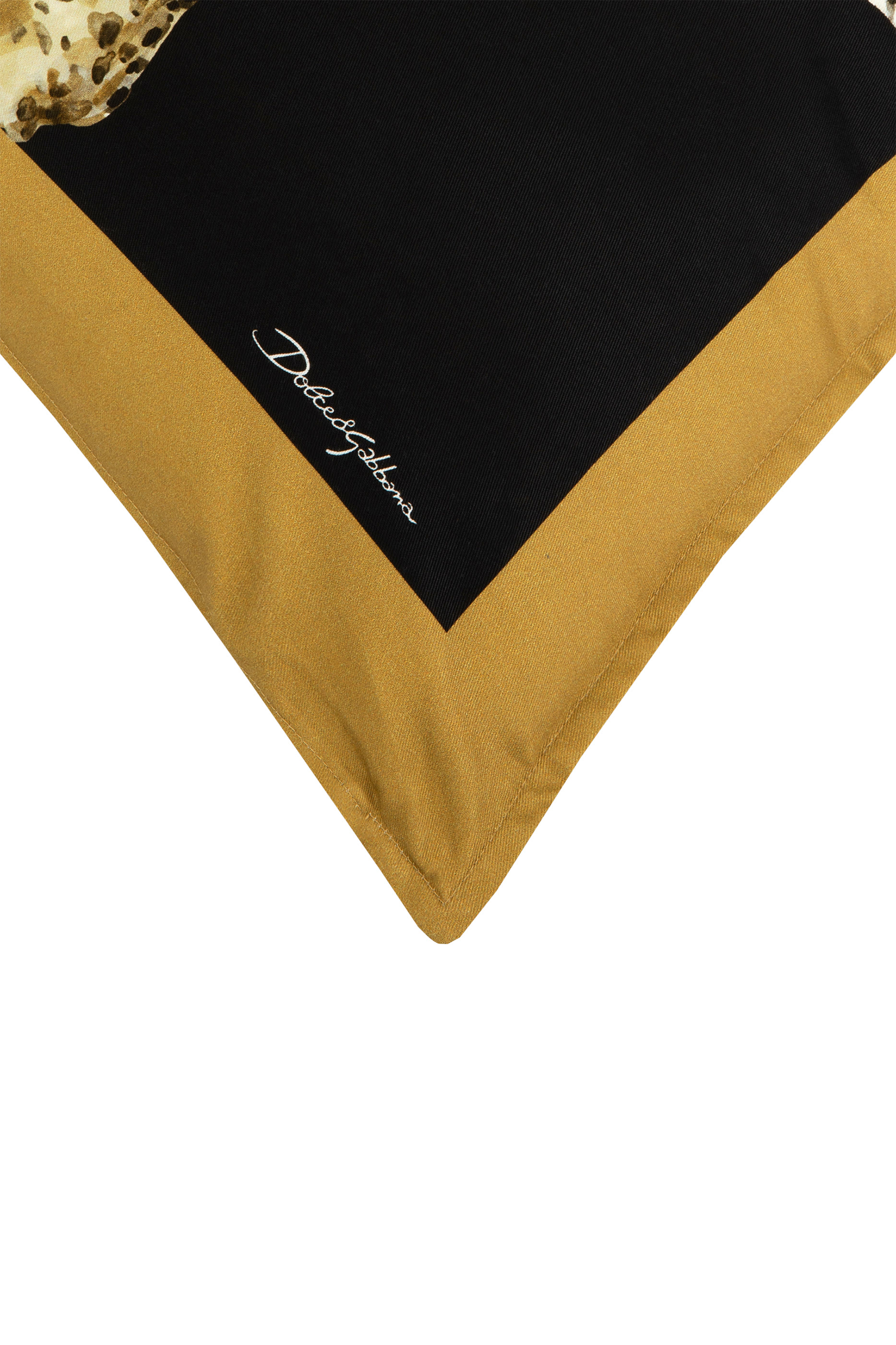 Leopard Medium Canvas Cushion