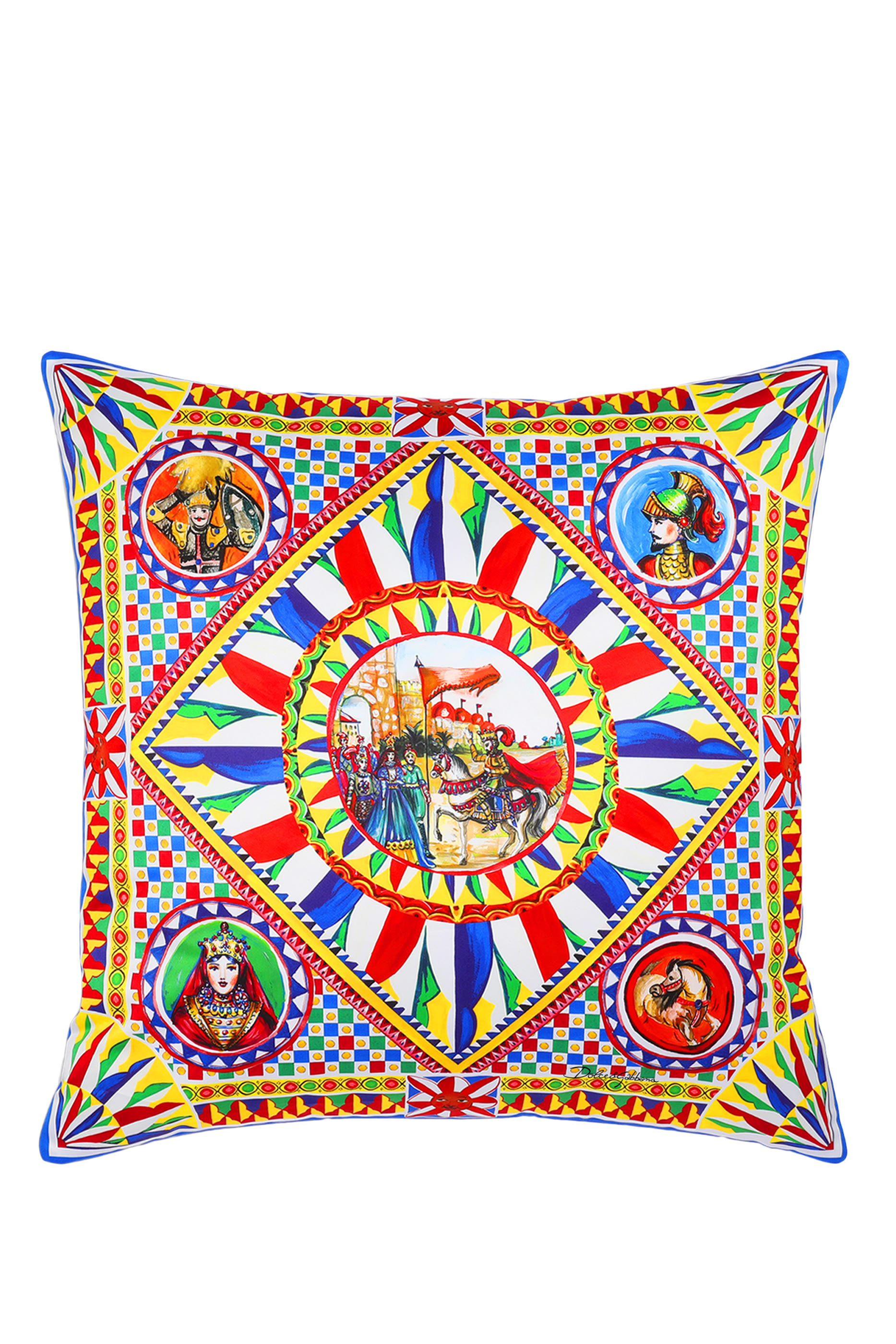 Carretto Medium Duchesse Cotton Cushion