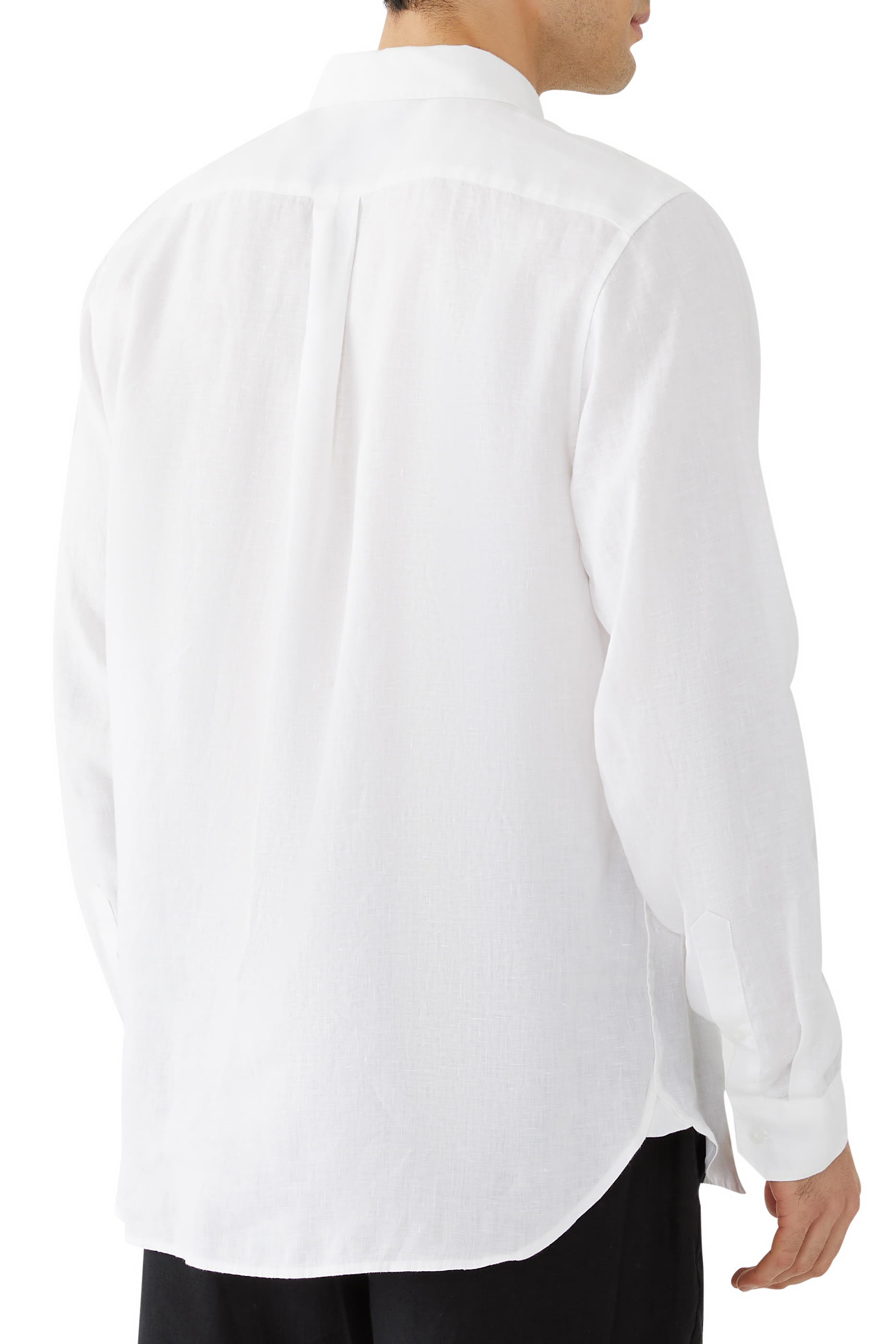 Linen Long-Sleeve Shirt