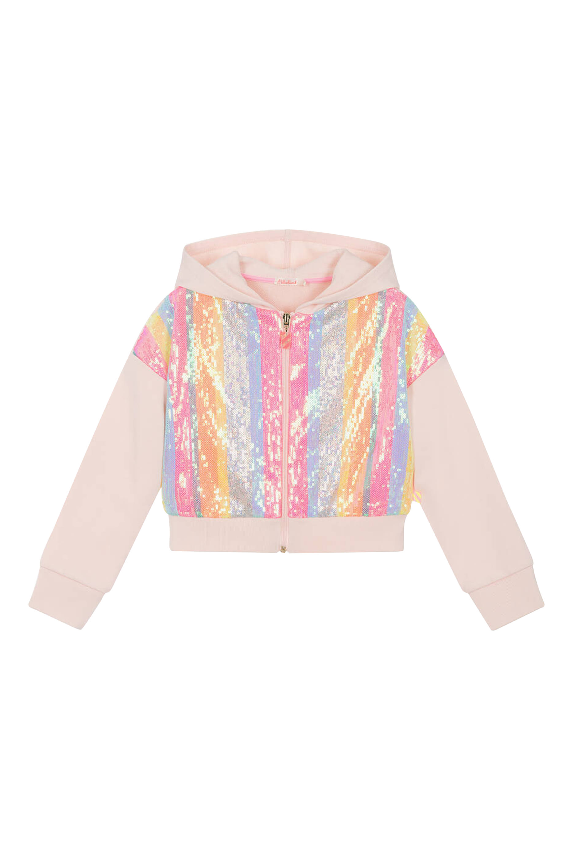 Kids  Sequins Hooded Cardigan