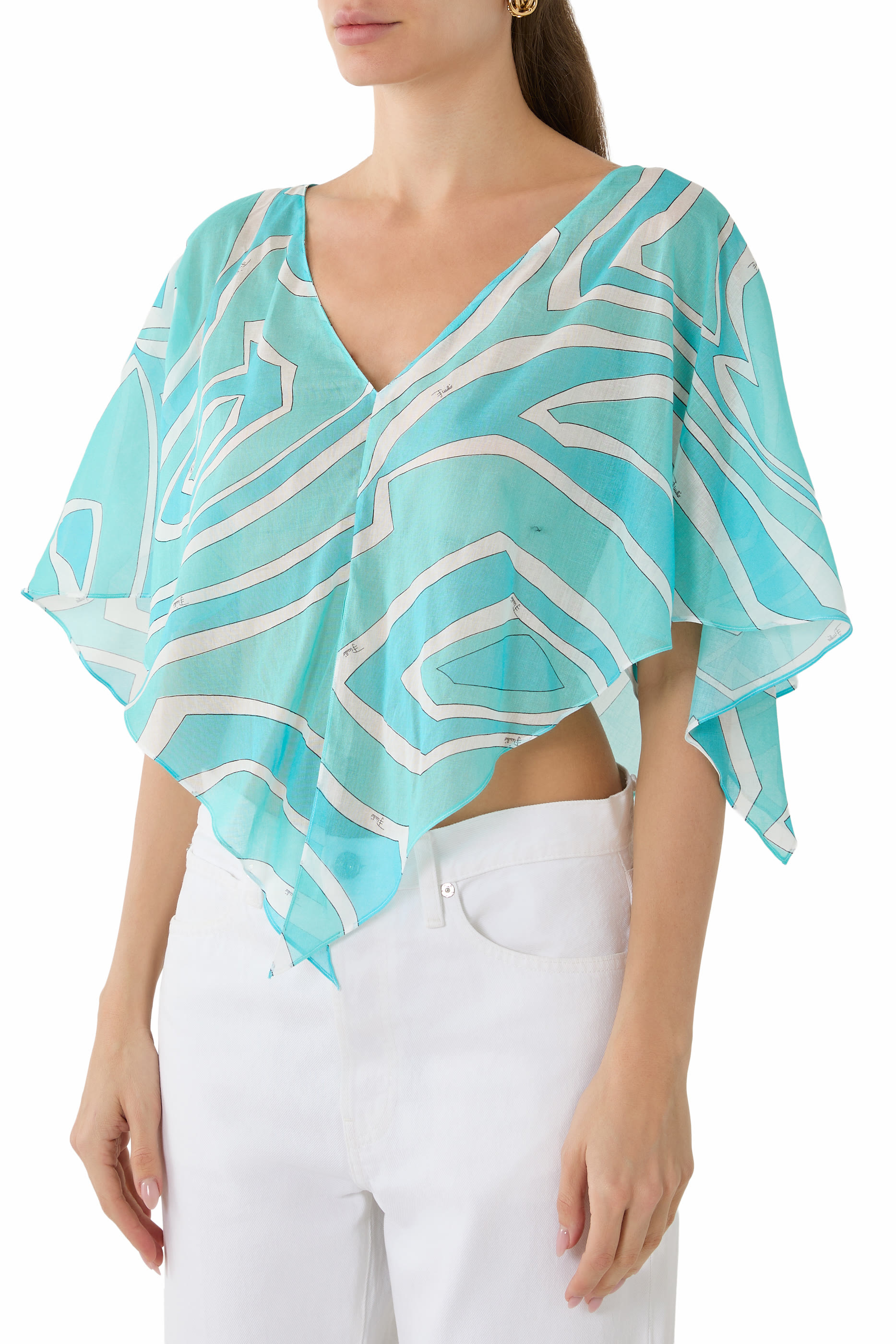 Labirinto Garza Cotone Top