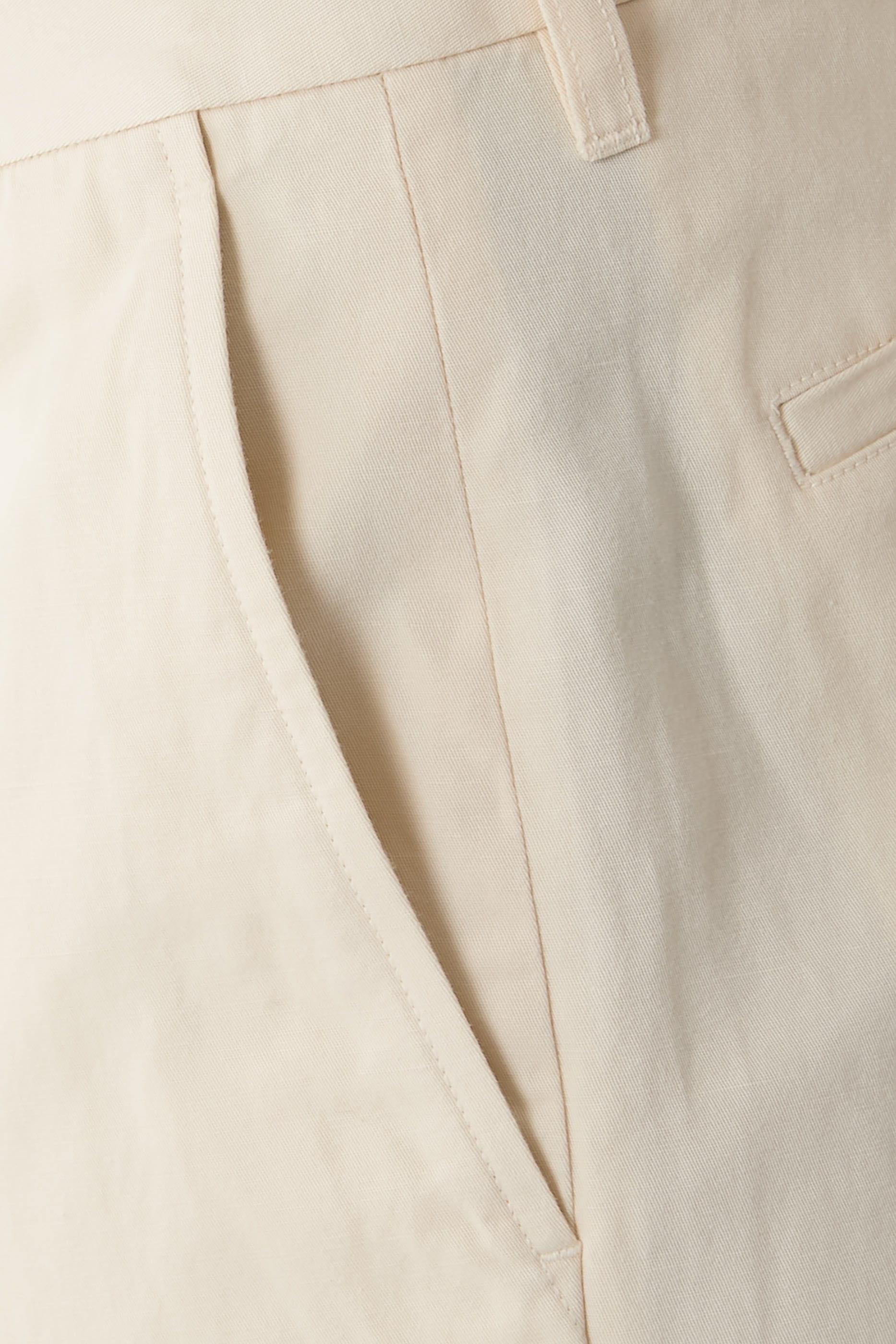 Louie Relaxed Cotton-Linen Chino Pants