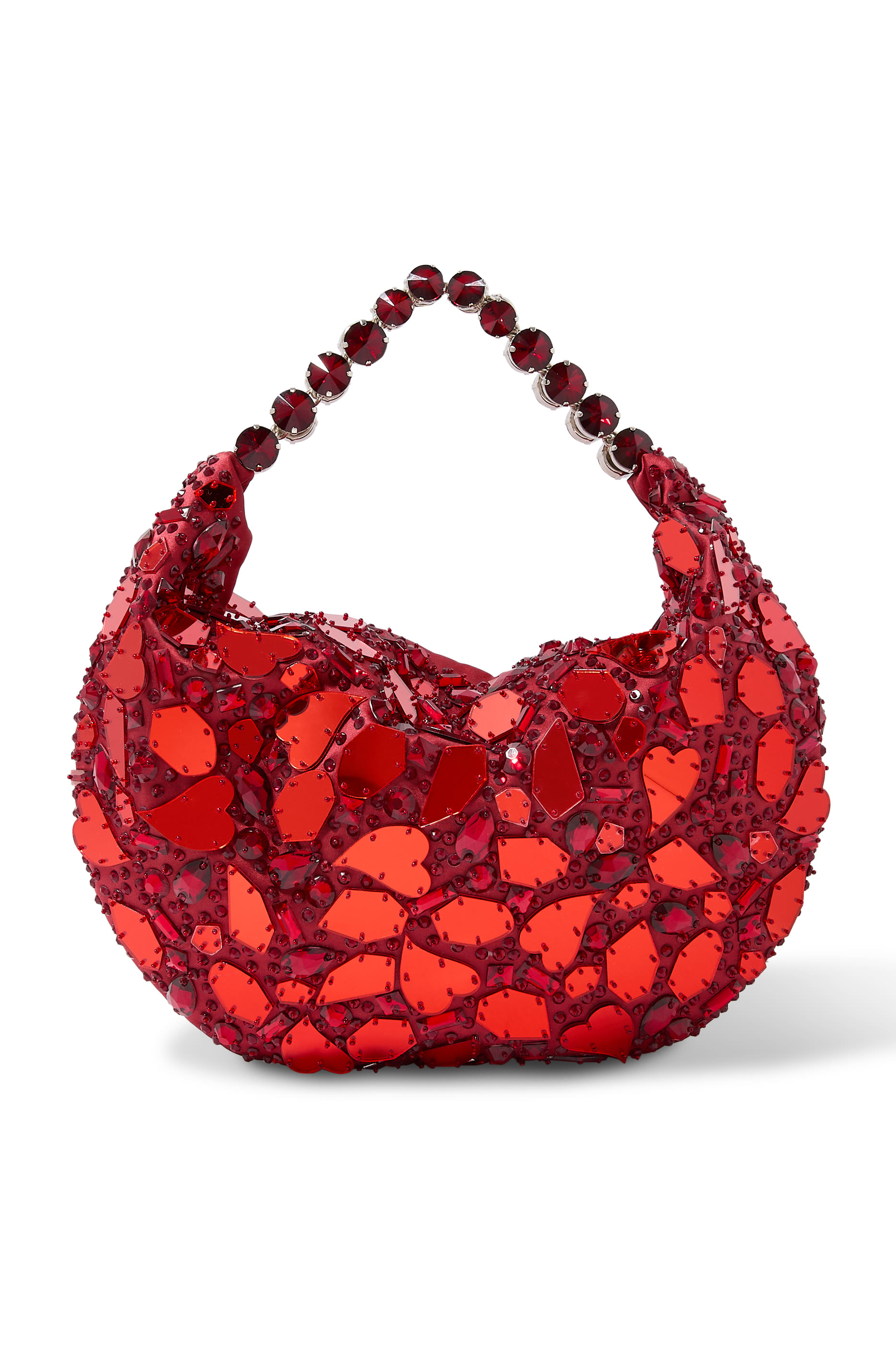 Embellished Hobo Bag