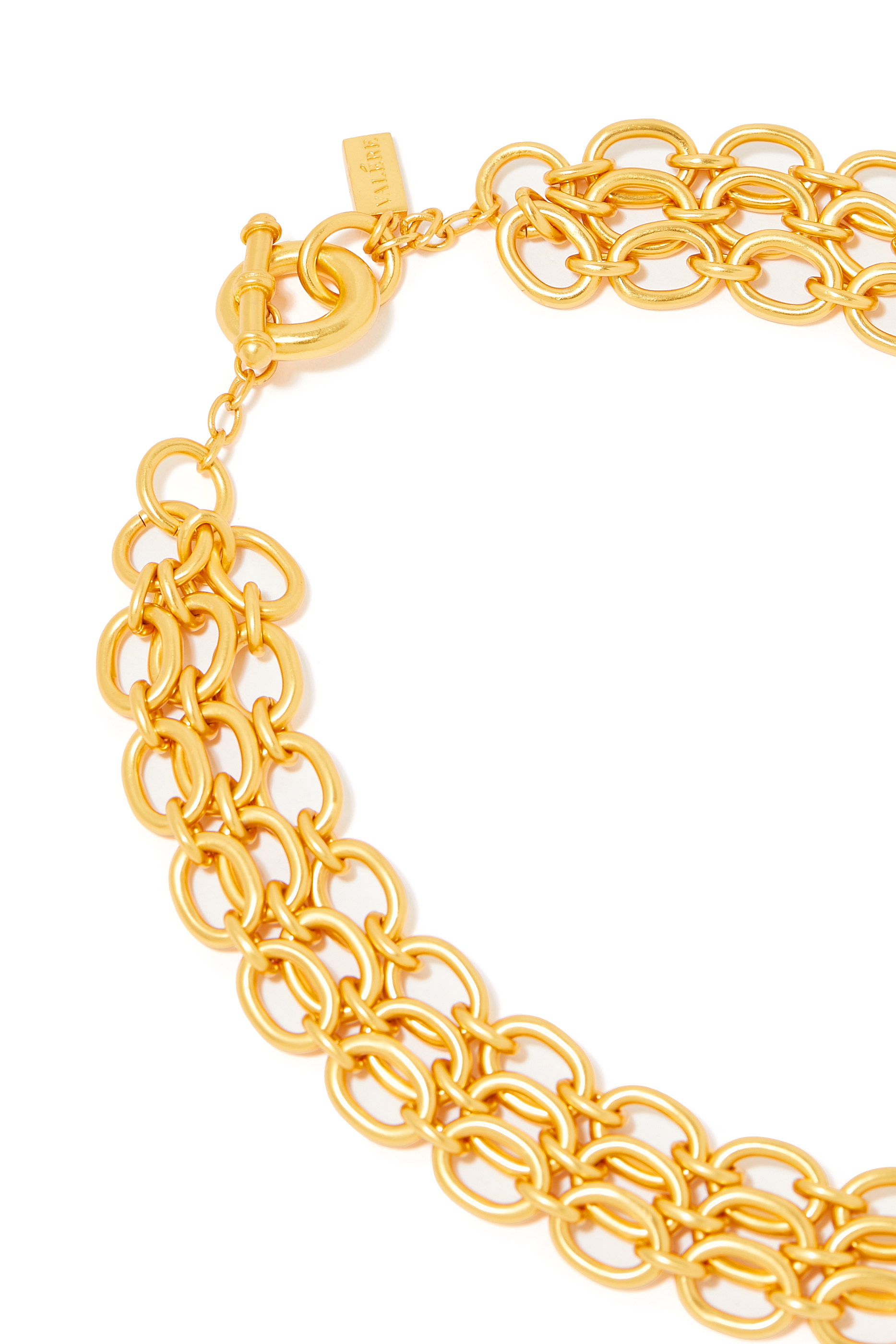 Paulina Necklace, 24k Gold-Plated Brass & Green Peridot Quartz