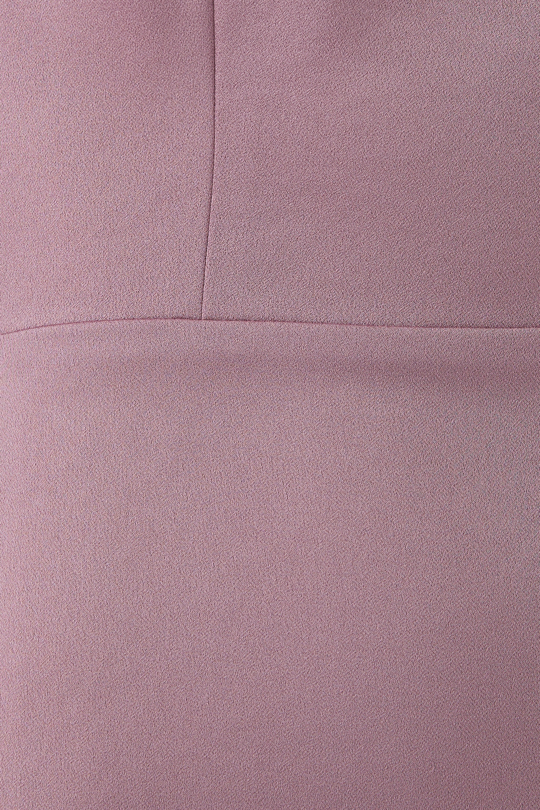 Long Sleeve Drape Back Dress