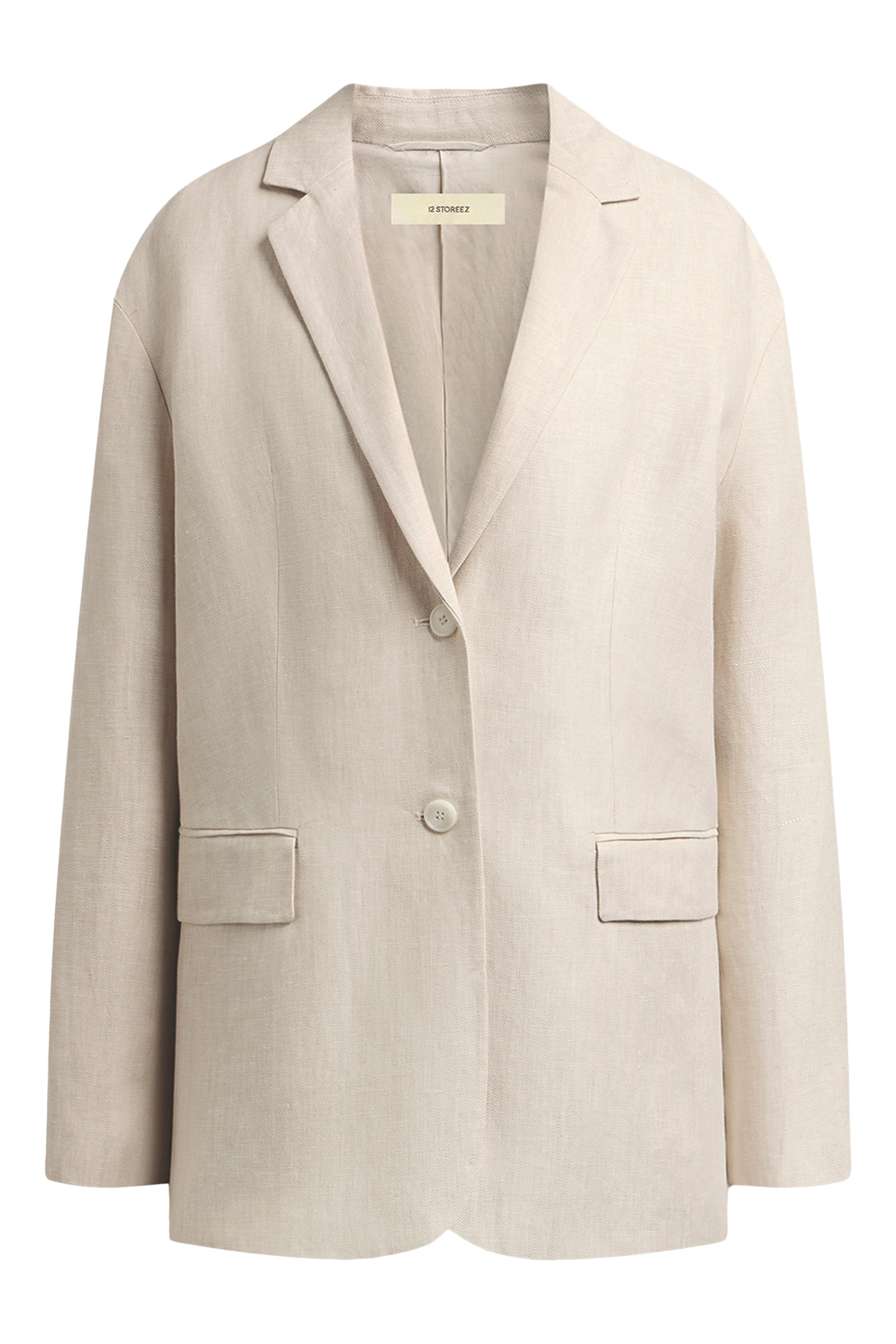 Tailored Linen Blazer