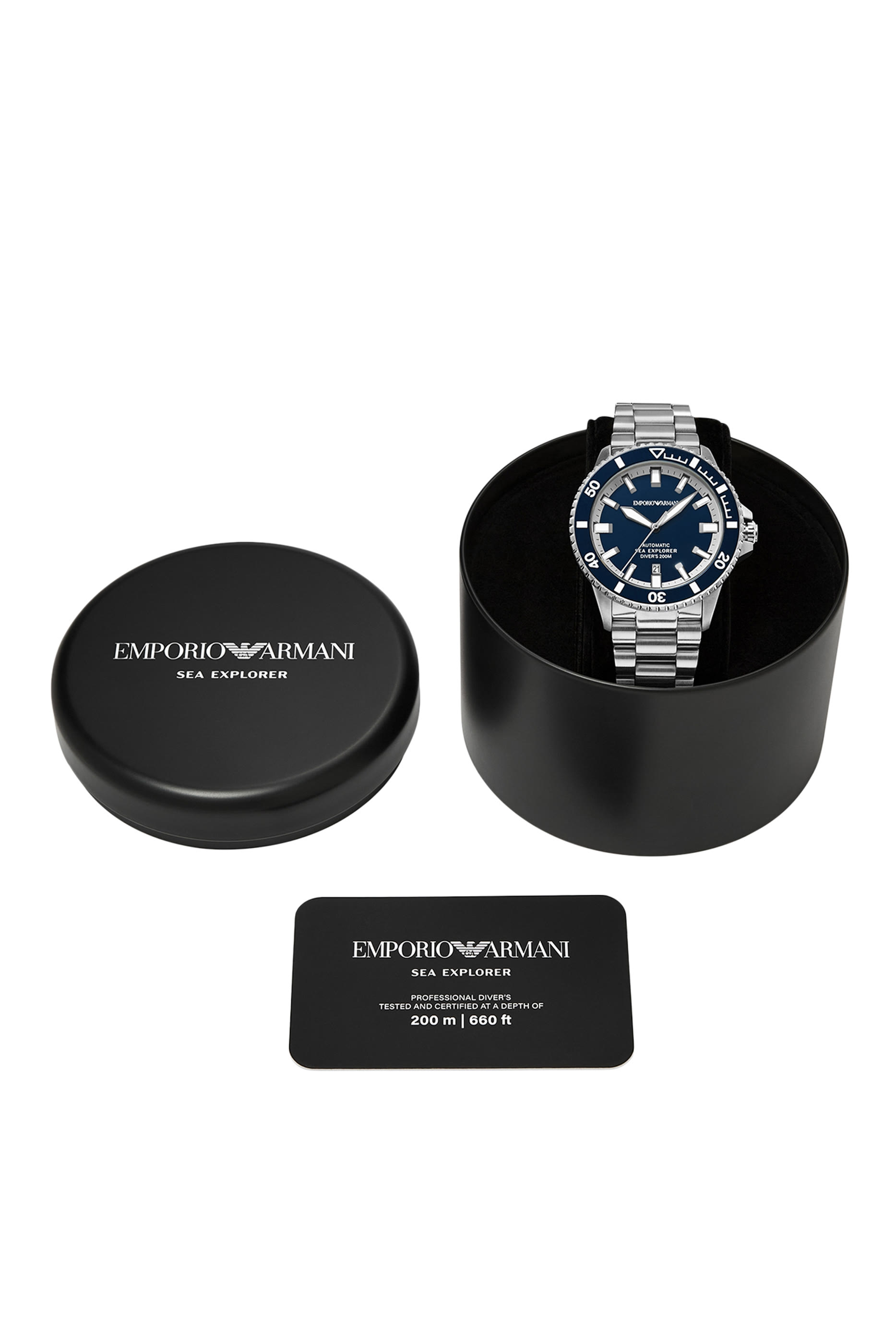  Sea Explorer Automatic Stainless Steel Watch 